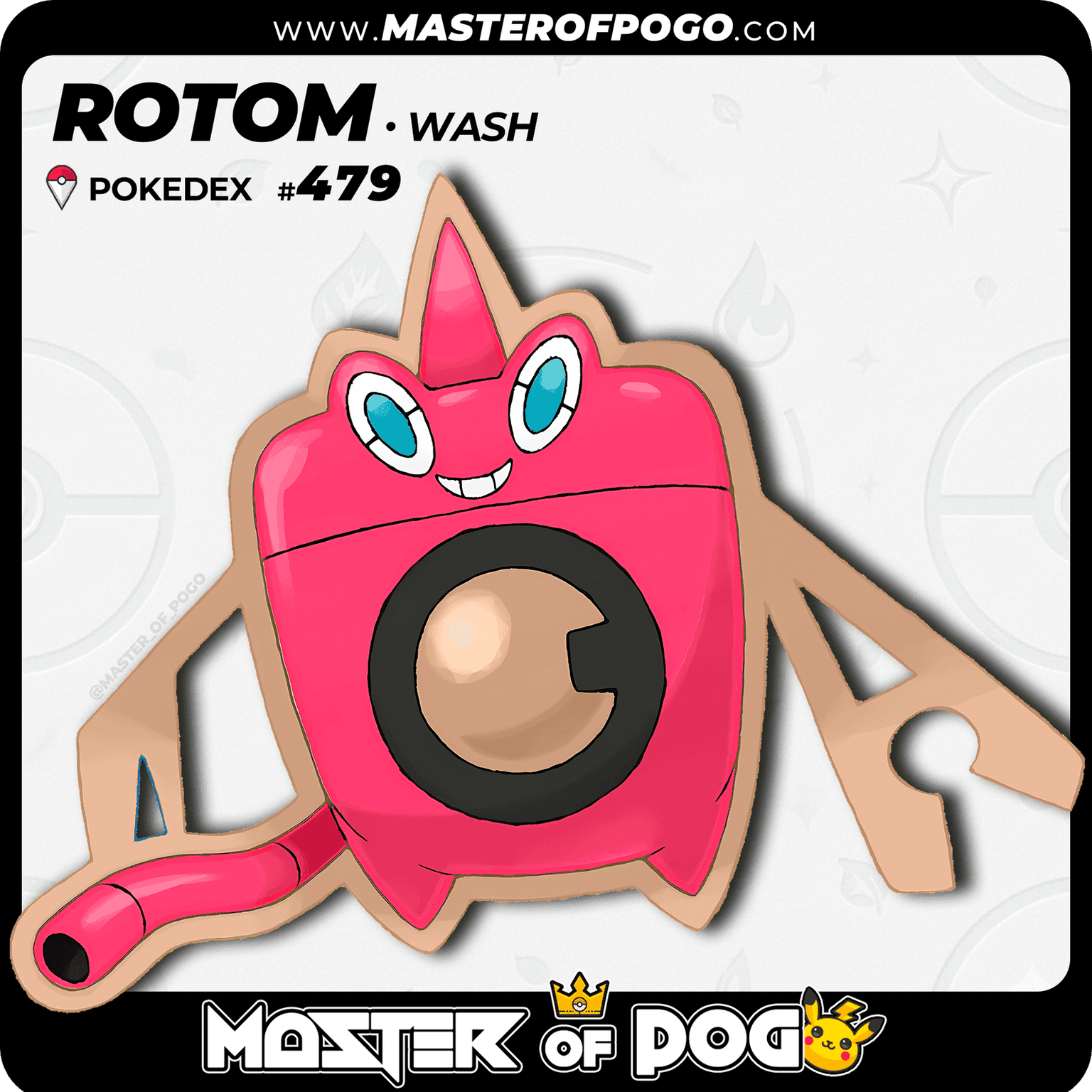 #479 - Wash ROTOM — alternate view
