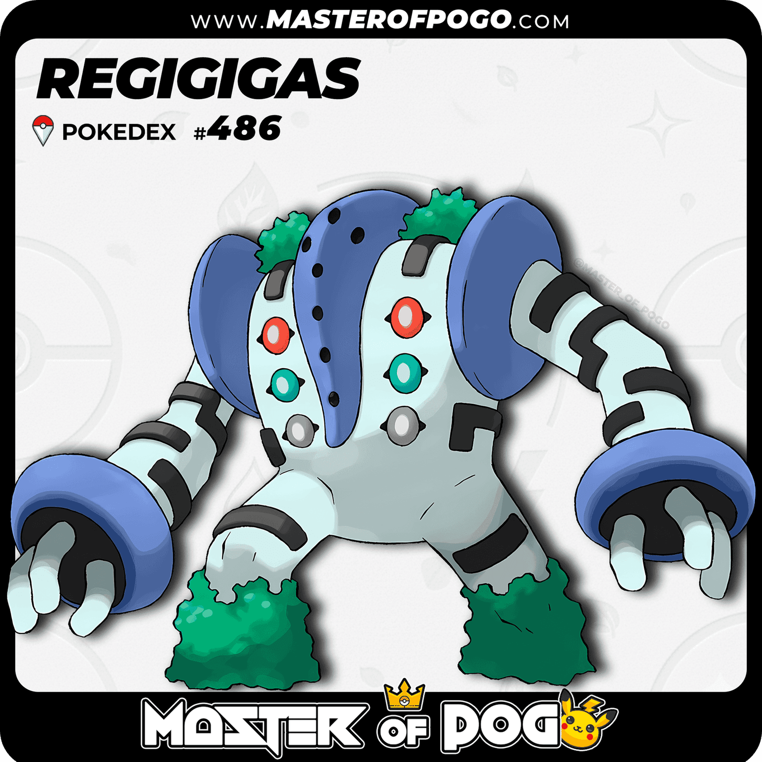 #486 - REGIGIGAS — alternate view