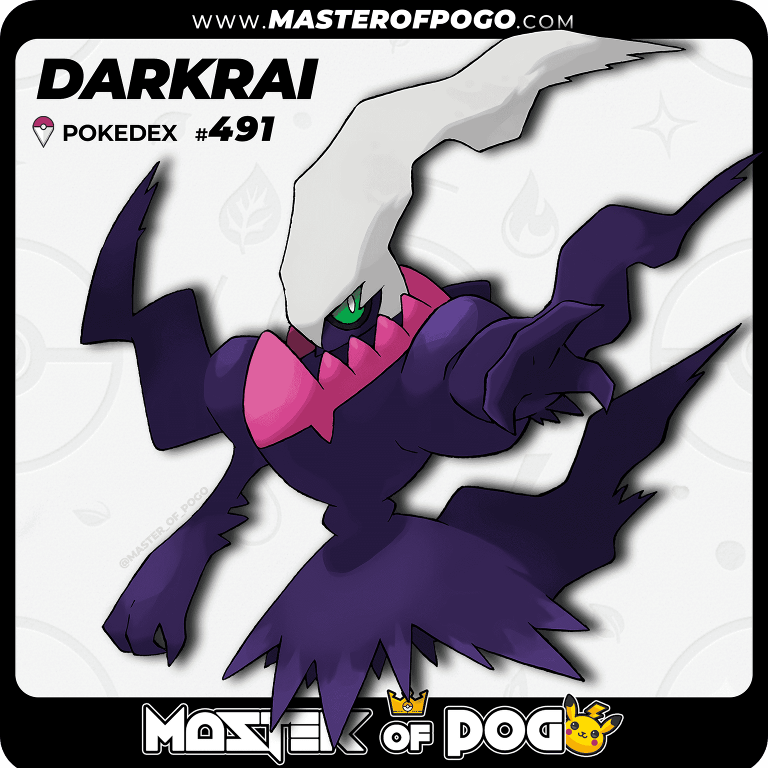 #491 - DARKRAI — alternate view