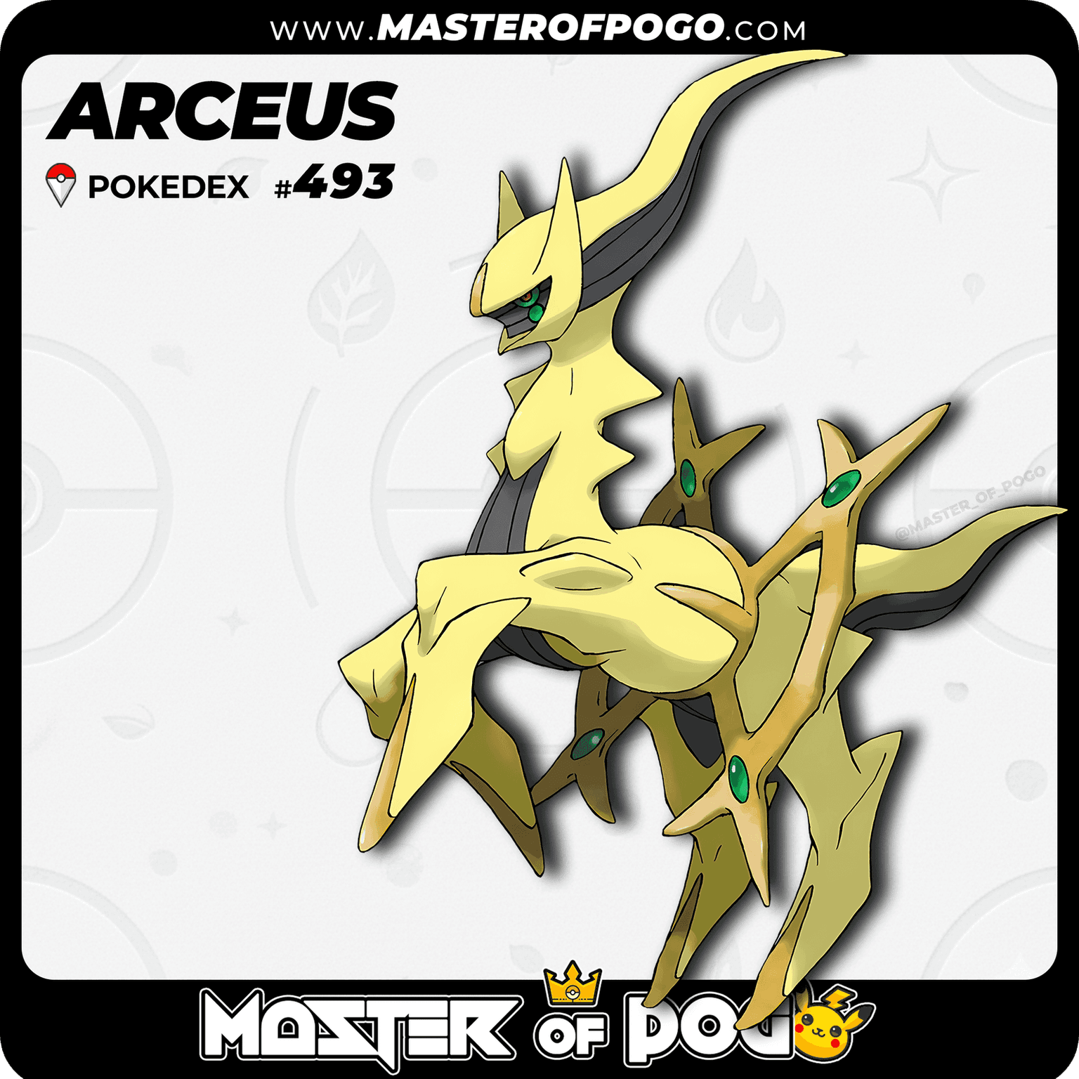 #493 - ARCEUS — alternate view