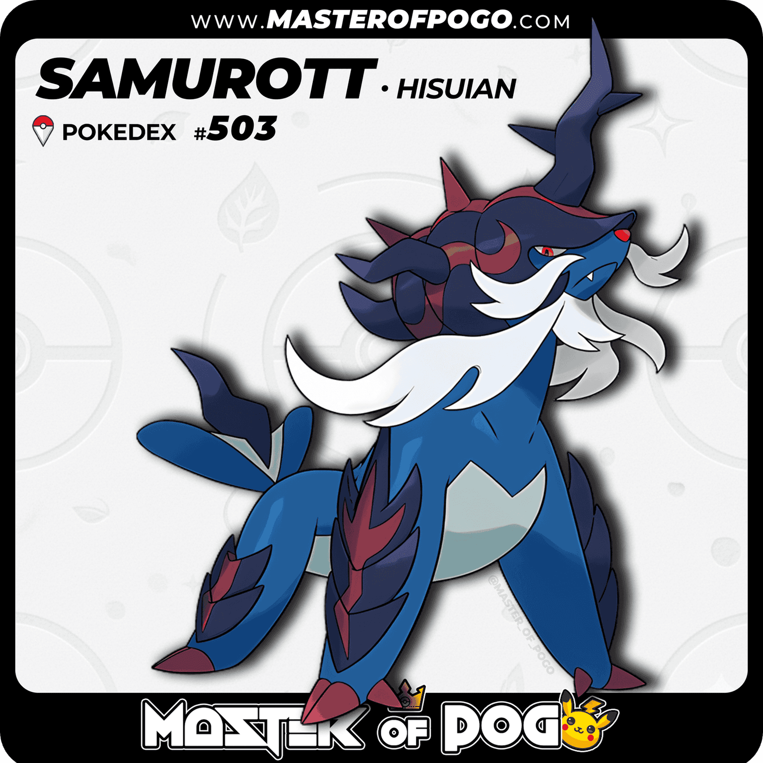 #503 - Hisuian SAMUROTT