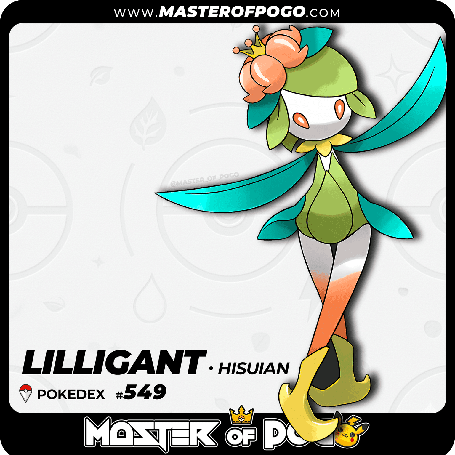 #549 - Hisuian LILLIGANT — alternate view