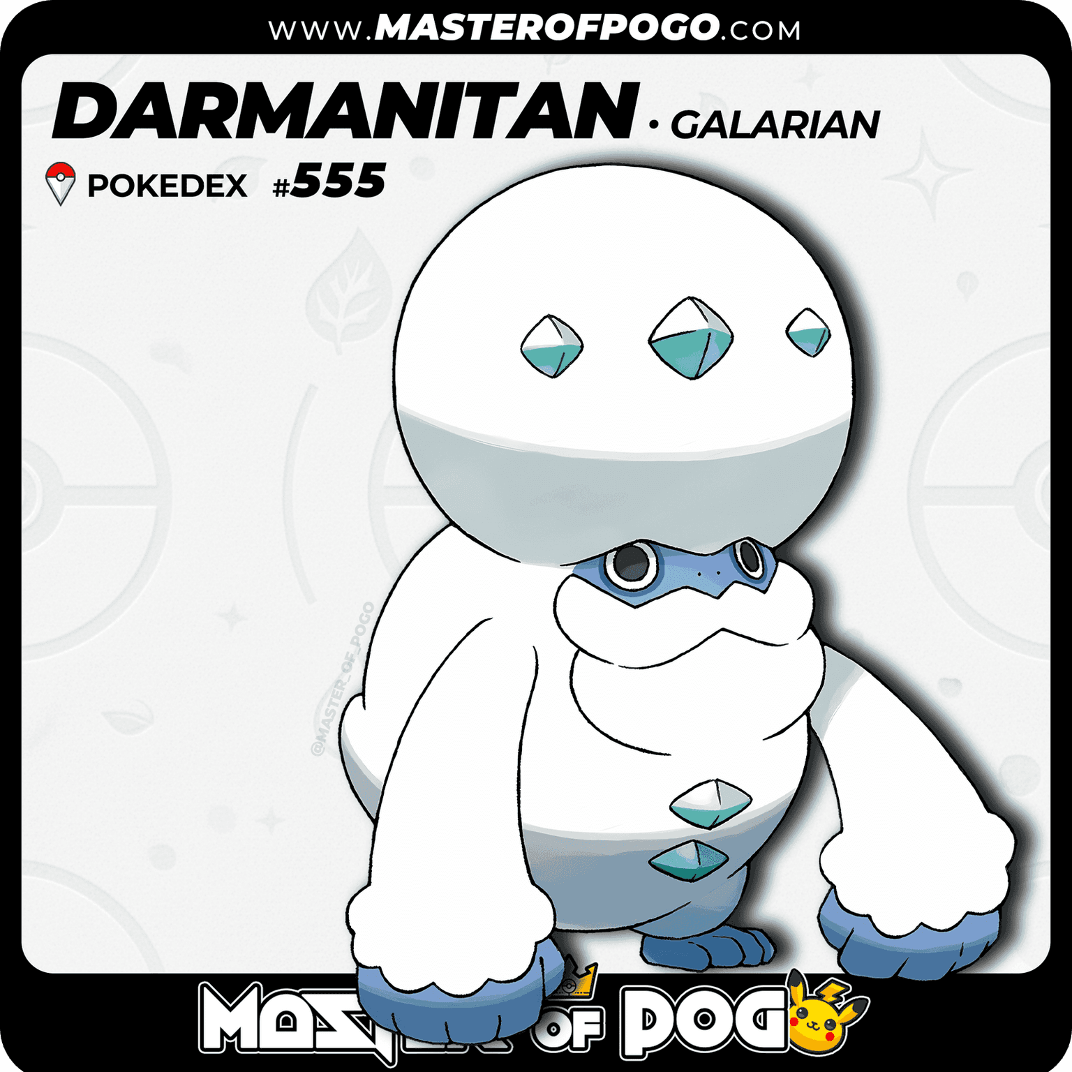 #555 - Galarian DARMANITAN