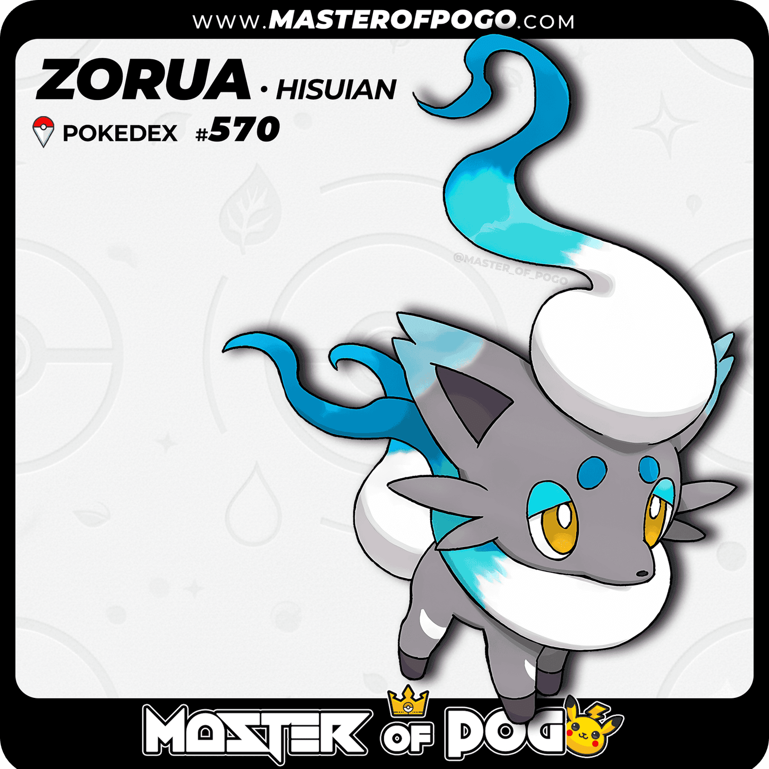 #570 - Hisuian ZORUA — alternate view
