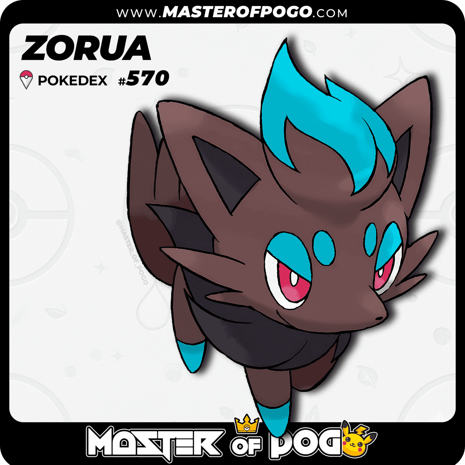 #570 - ZORUA — alternate view