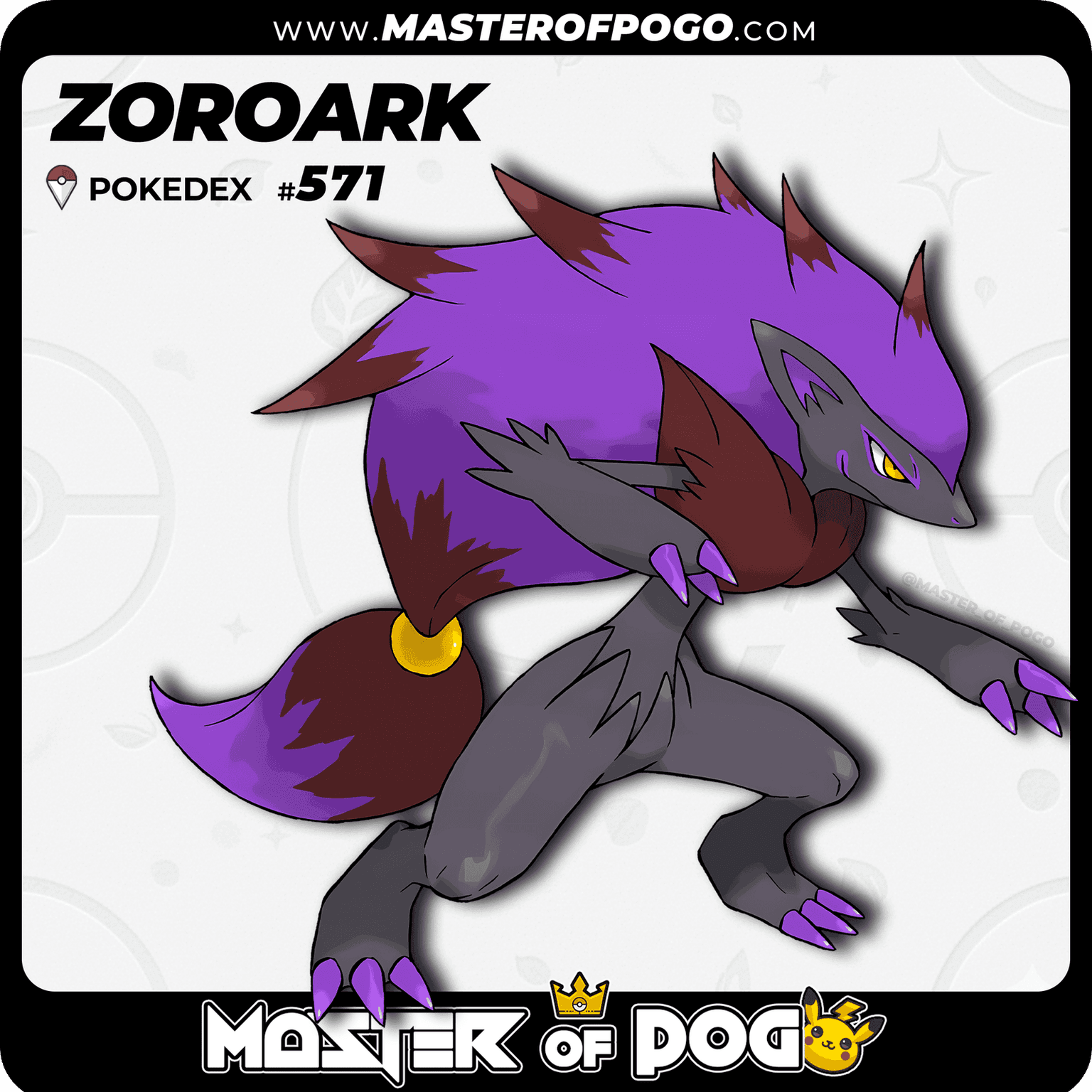 #571 - ZOROARK — alternate view