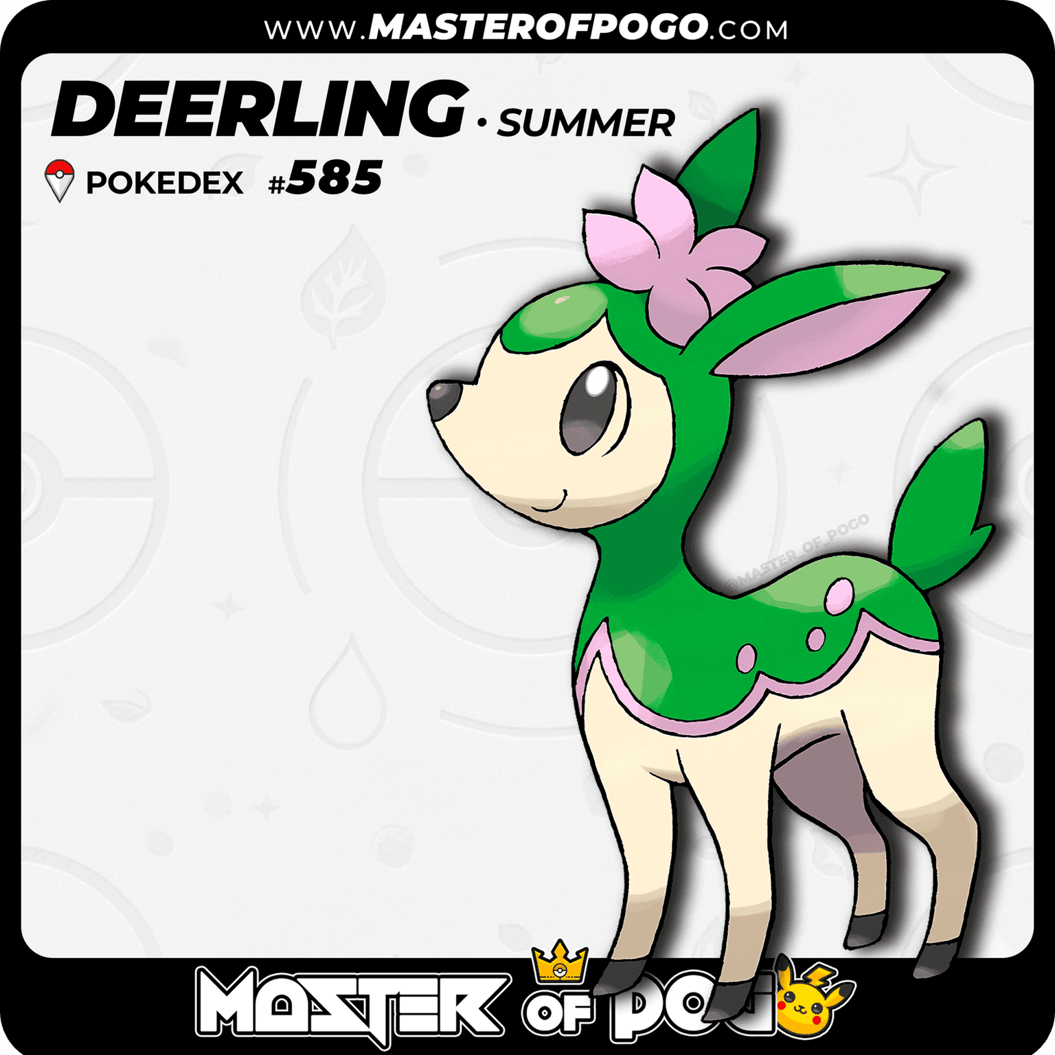 #585 - Summer DEERLING — alternate view