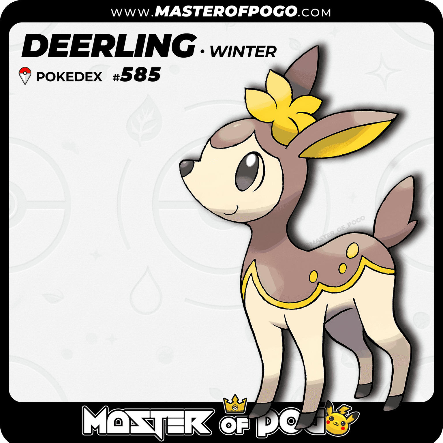 #585 - Winter DEERLING