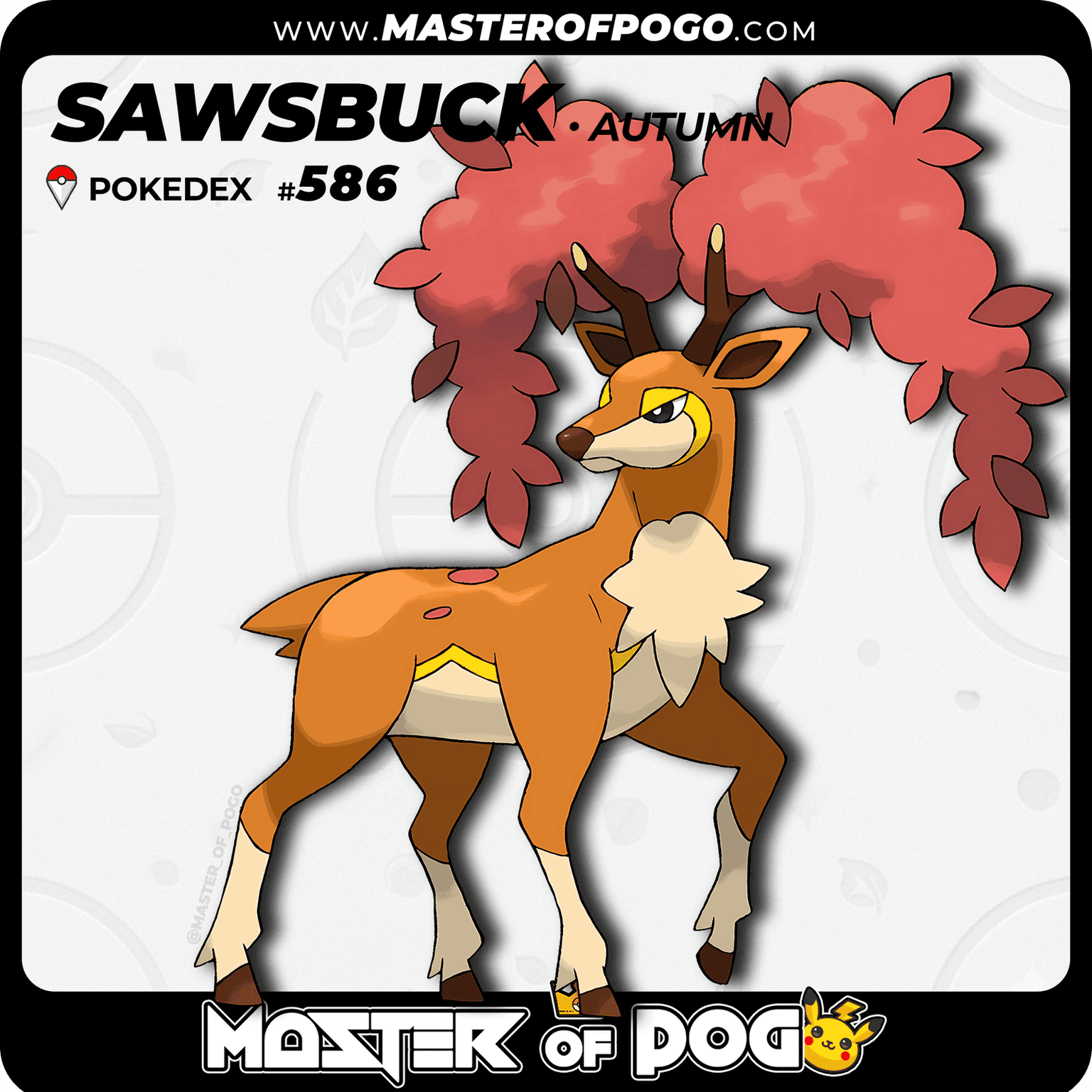 #586 - Autumn SAWSBUCK — alternate view