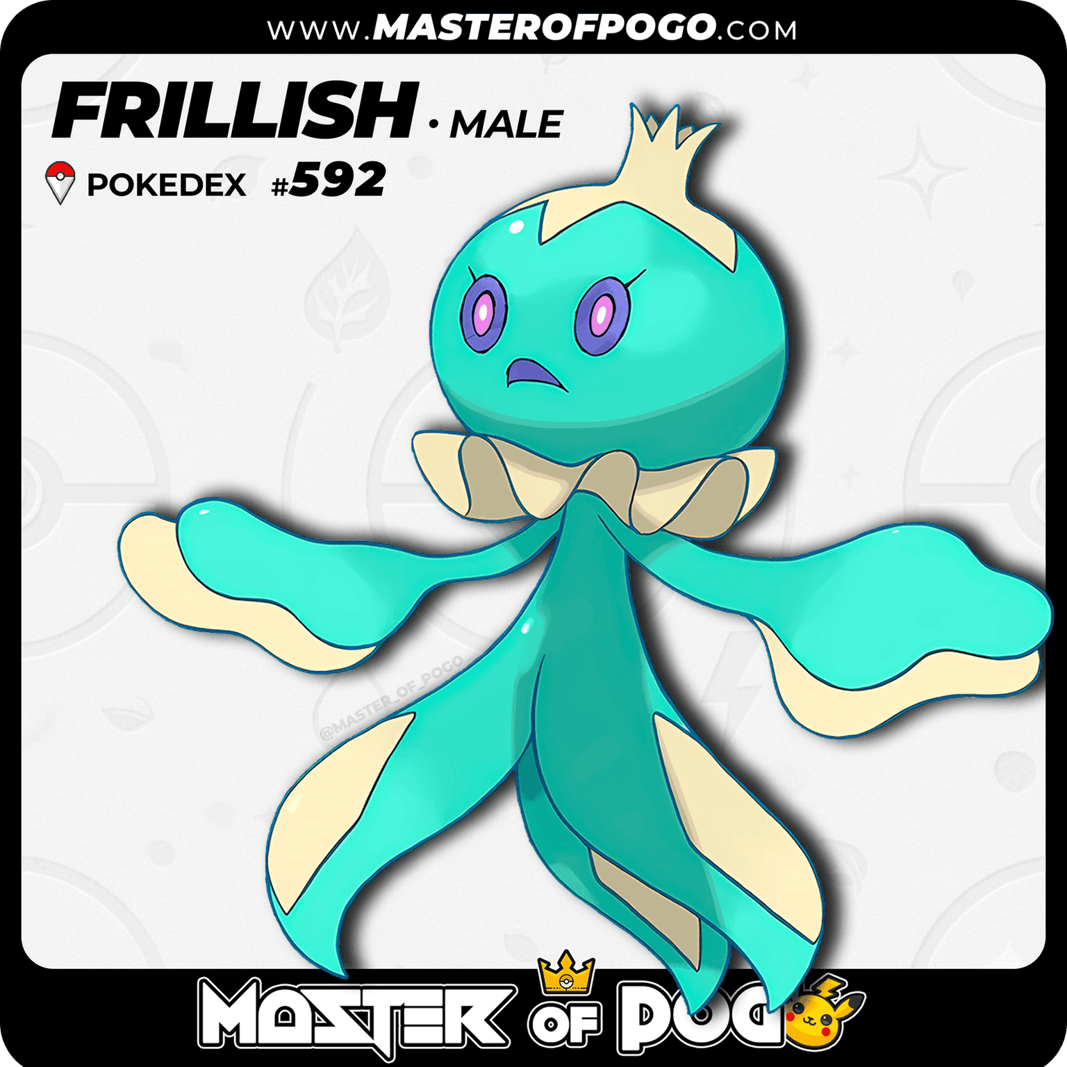 #592 - Male FRILLISH — alternate view