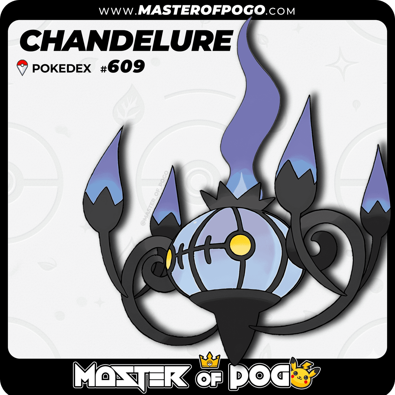 #609 - CHANDELURE