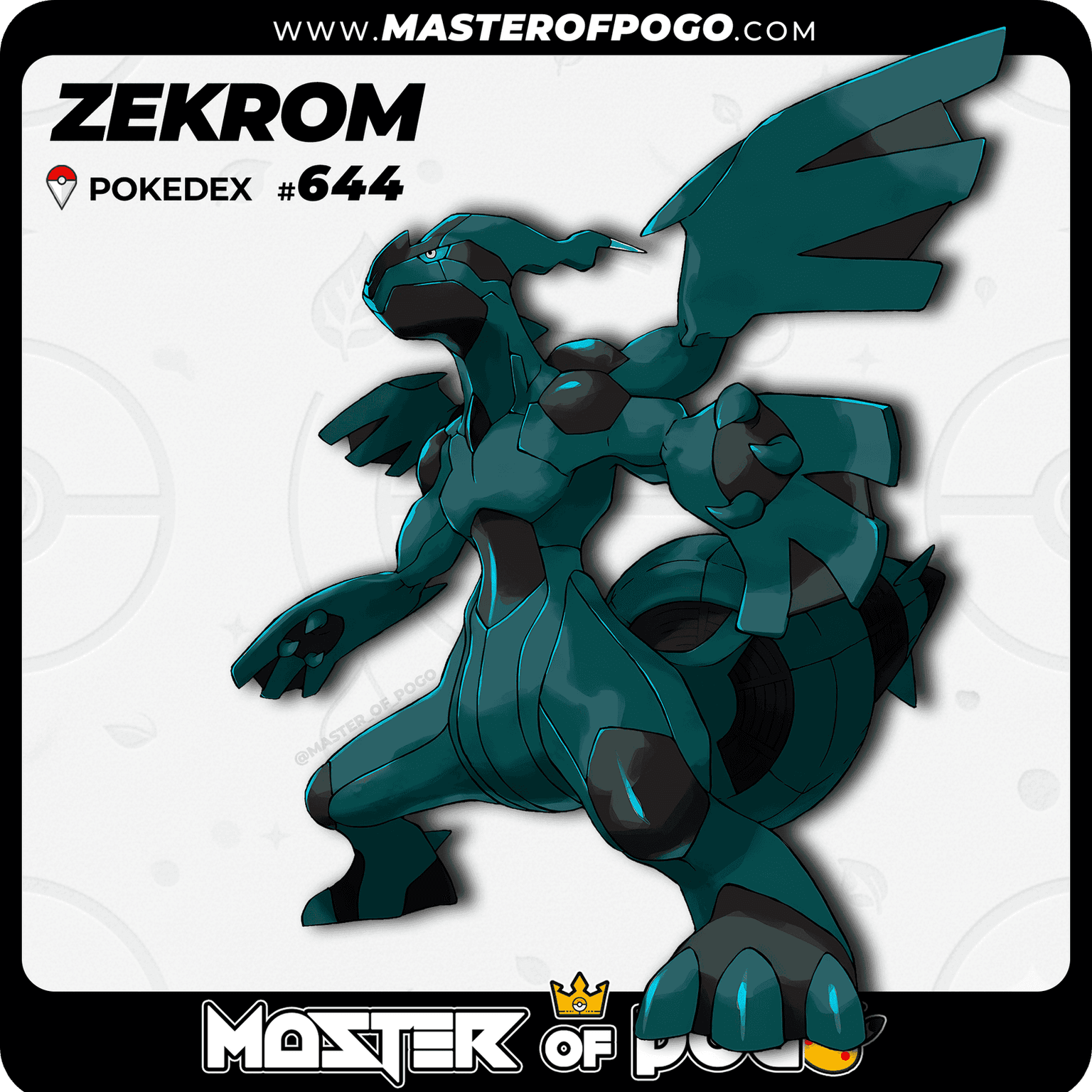 #644 - ZEKROM — alternate view