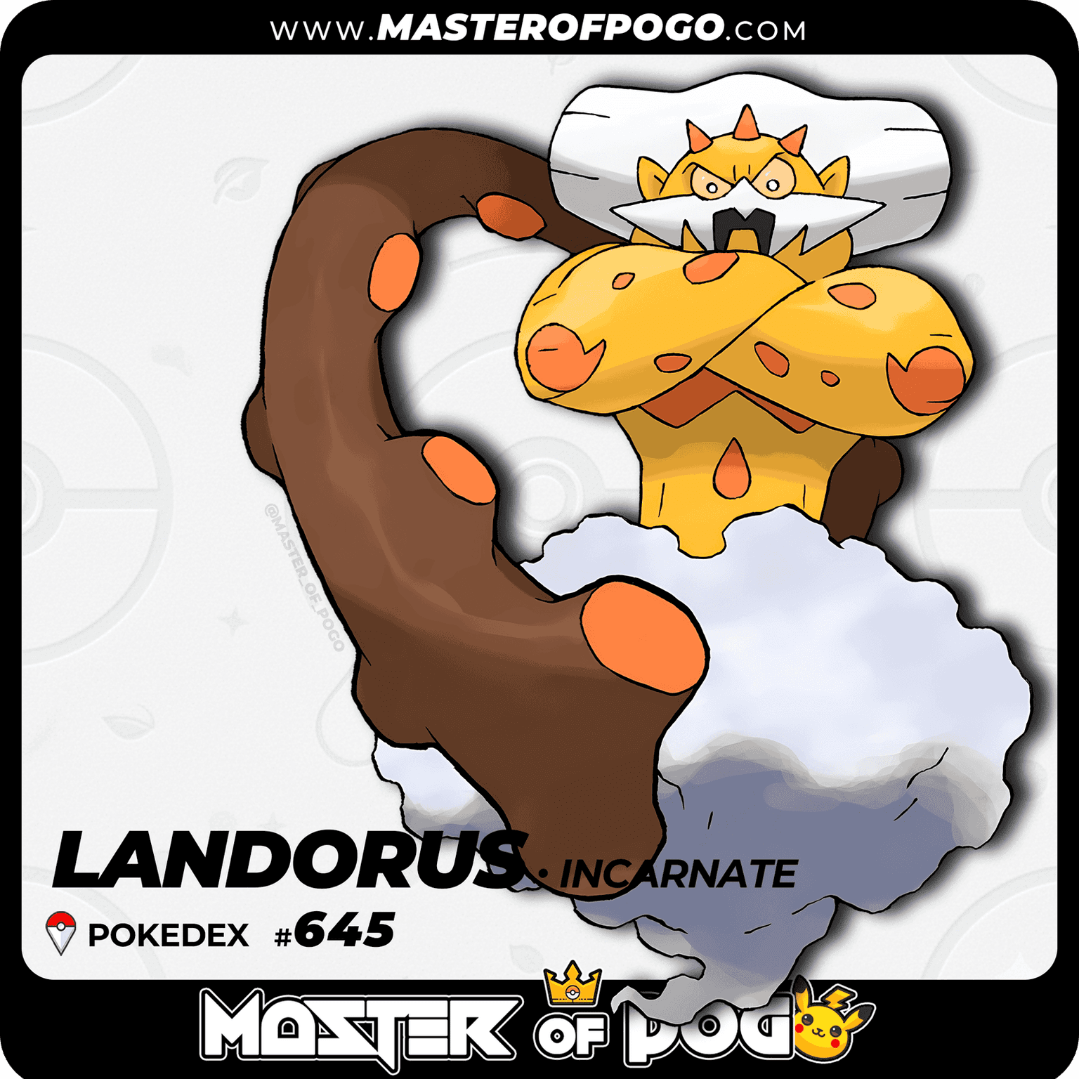 #645 - Incarnate LANDORUS — alternate view