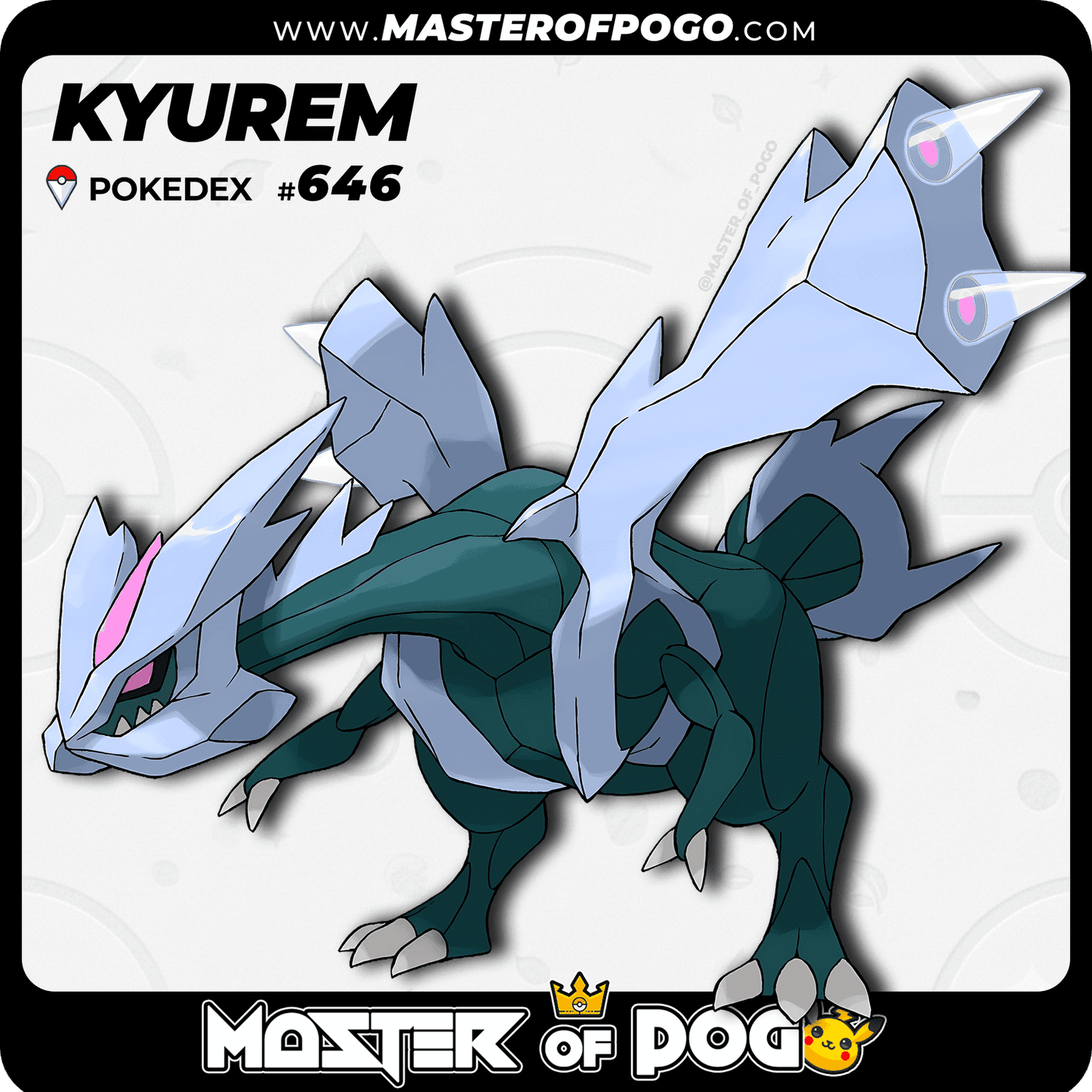 #646 - KYUREM — alternate view