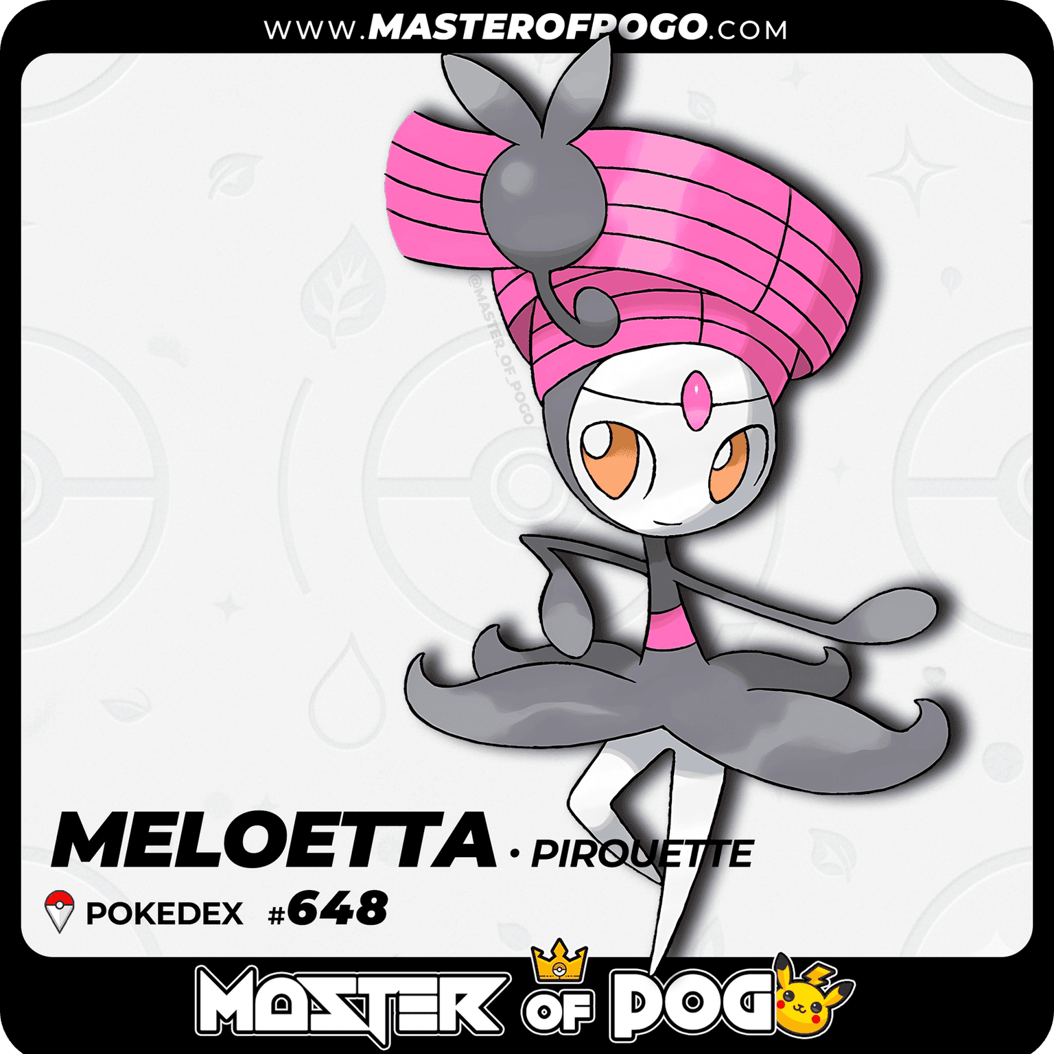 #648 - Pirouette MELOETTA — alternate view