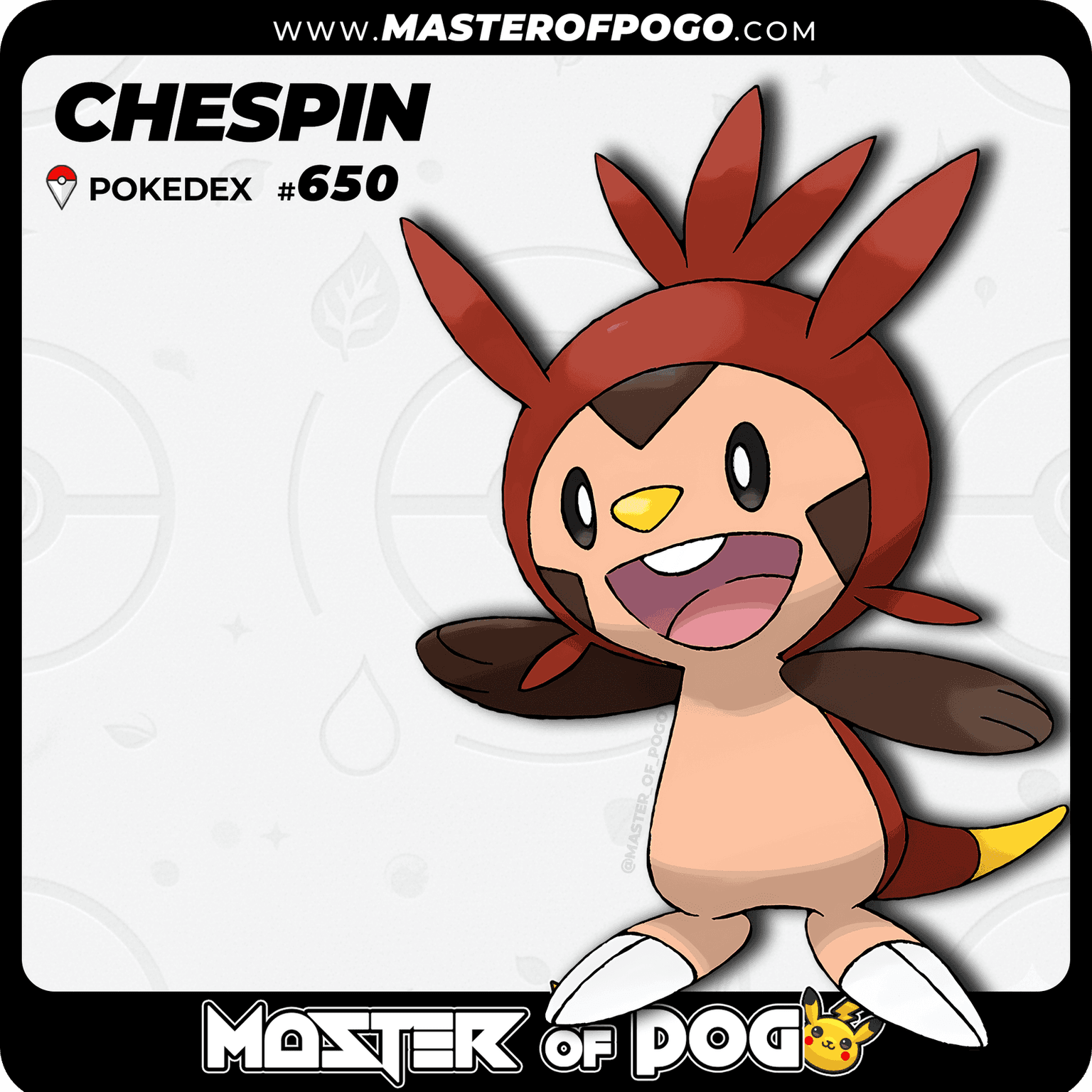 #650 - CHESPIN — alternate view