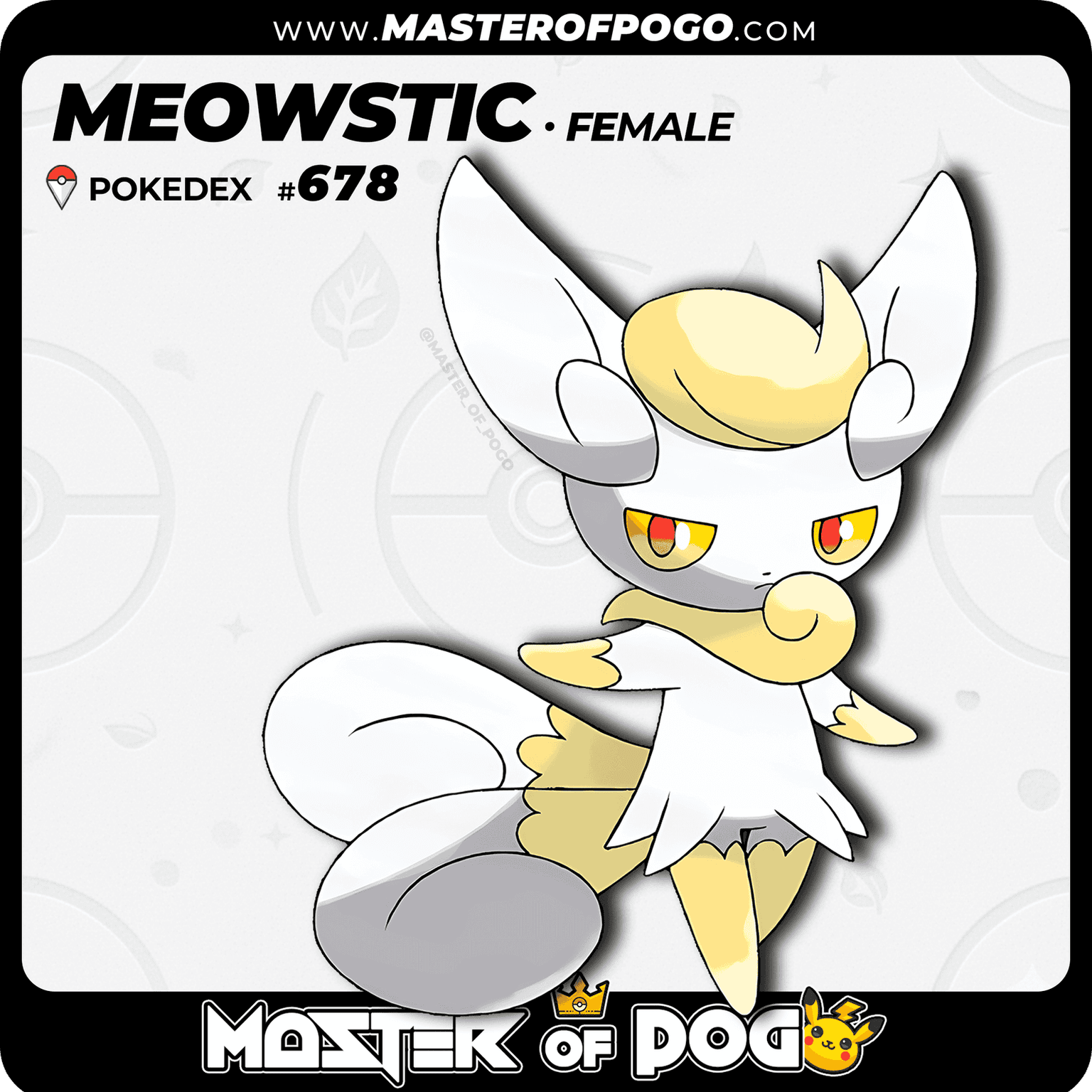 #678 - Female MEOWSTIC — alternate view