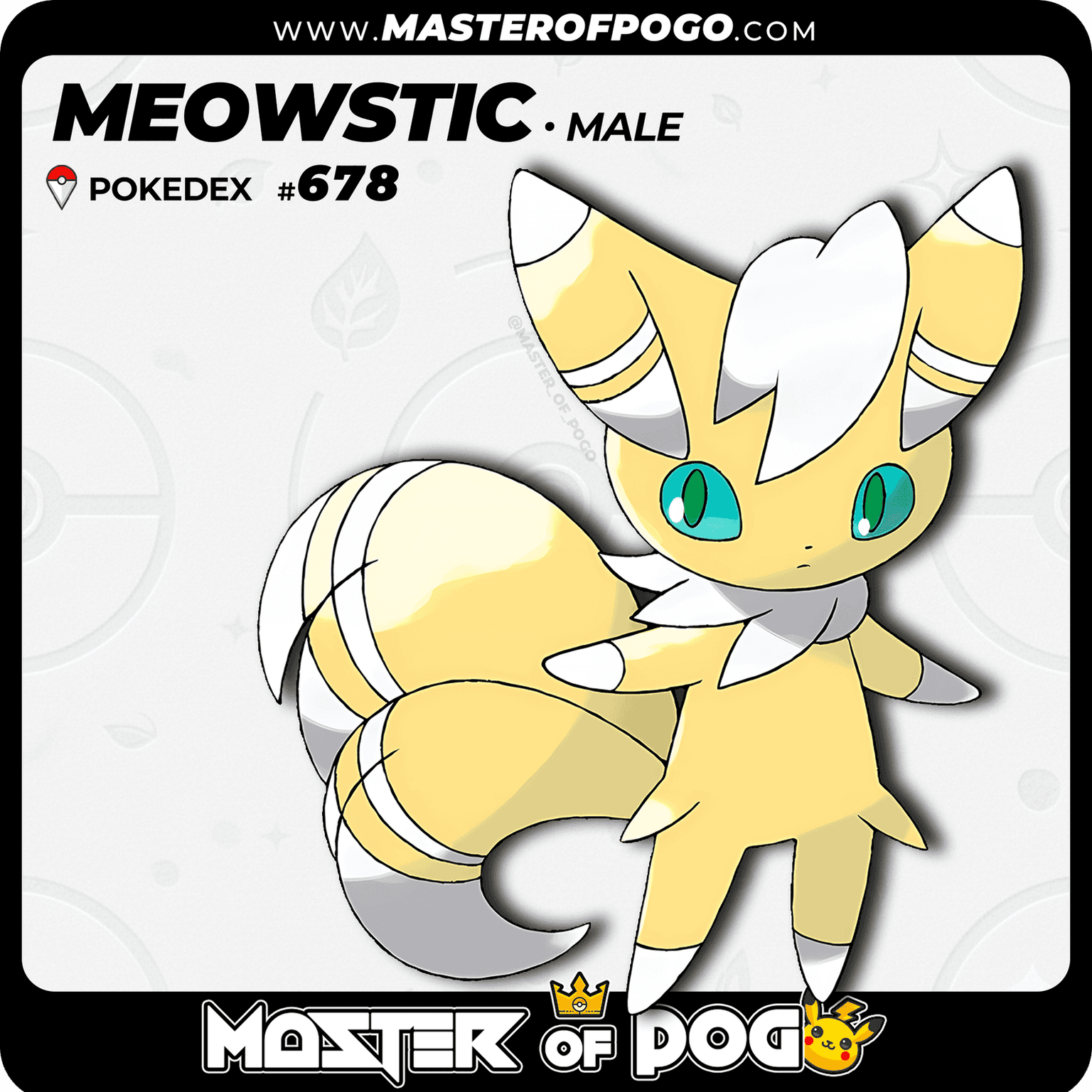 #678 - Male MEOWSTIC — alternate view