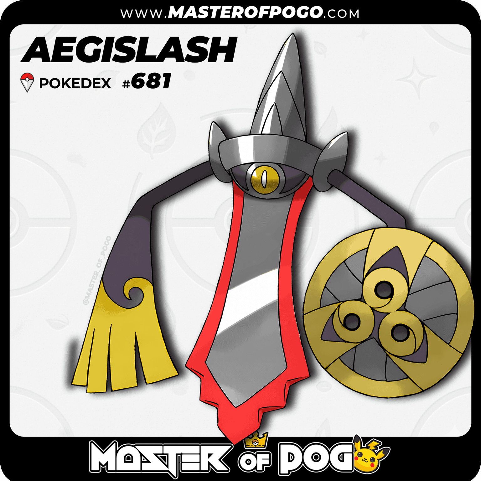 #681 - AEGISLASH — alternate view