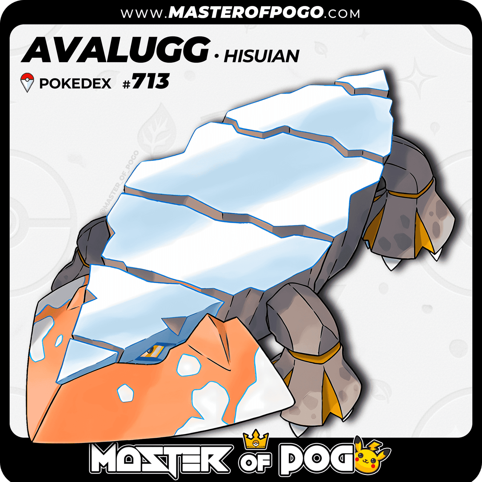 #713 - Hisuian AVALUGG — alternate view