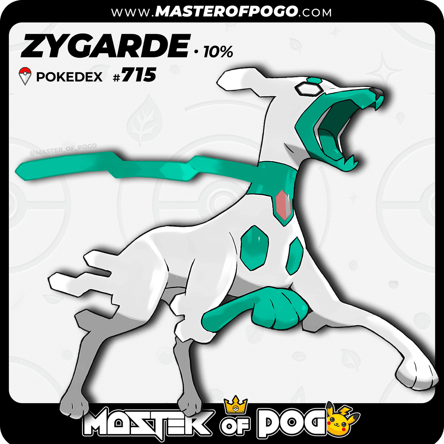 #718 - 10% ZYGARDE — alternate view