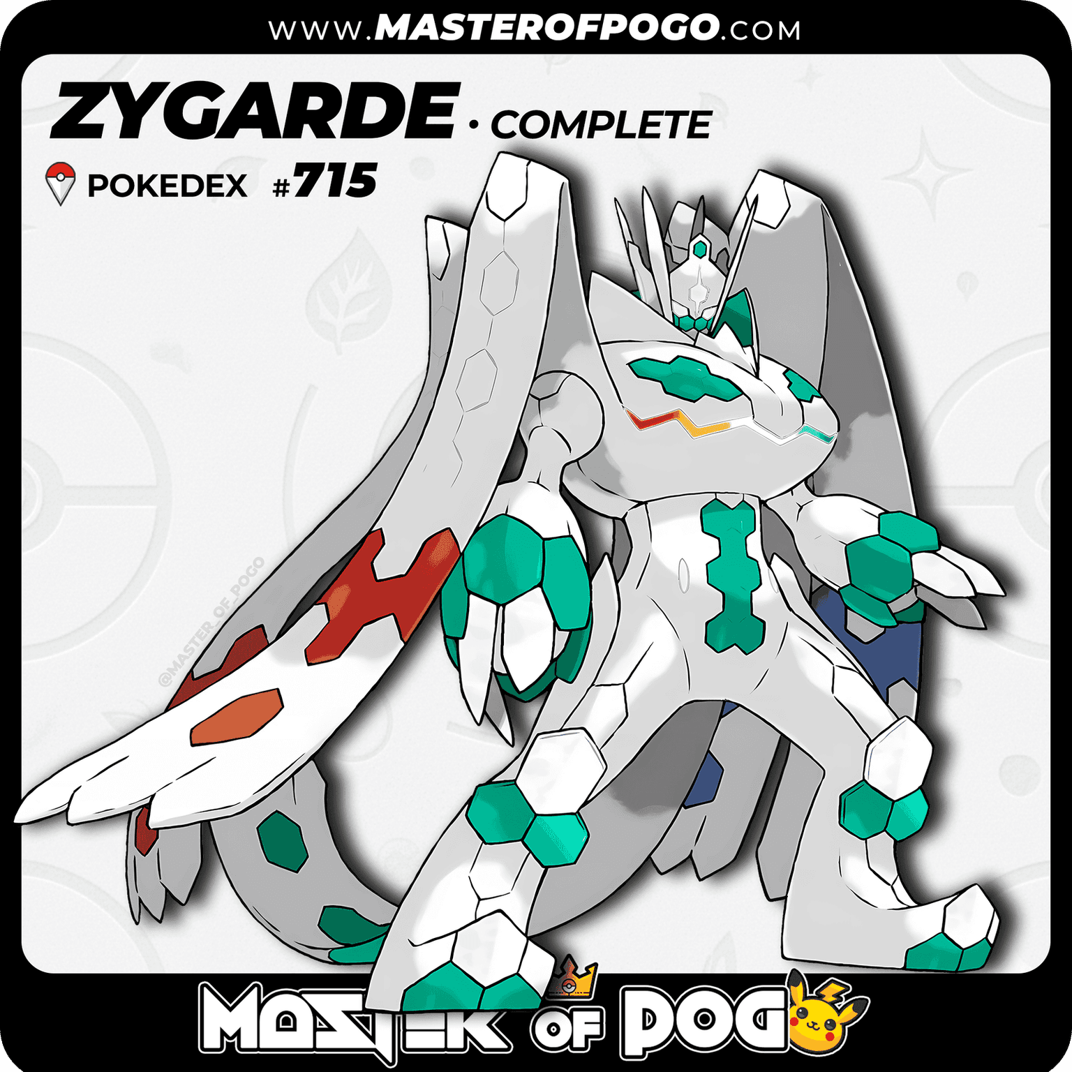 #718 - Complete ZYGARDE — alternate view