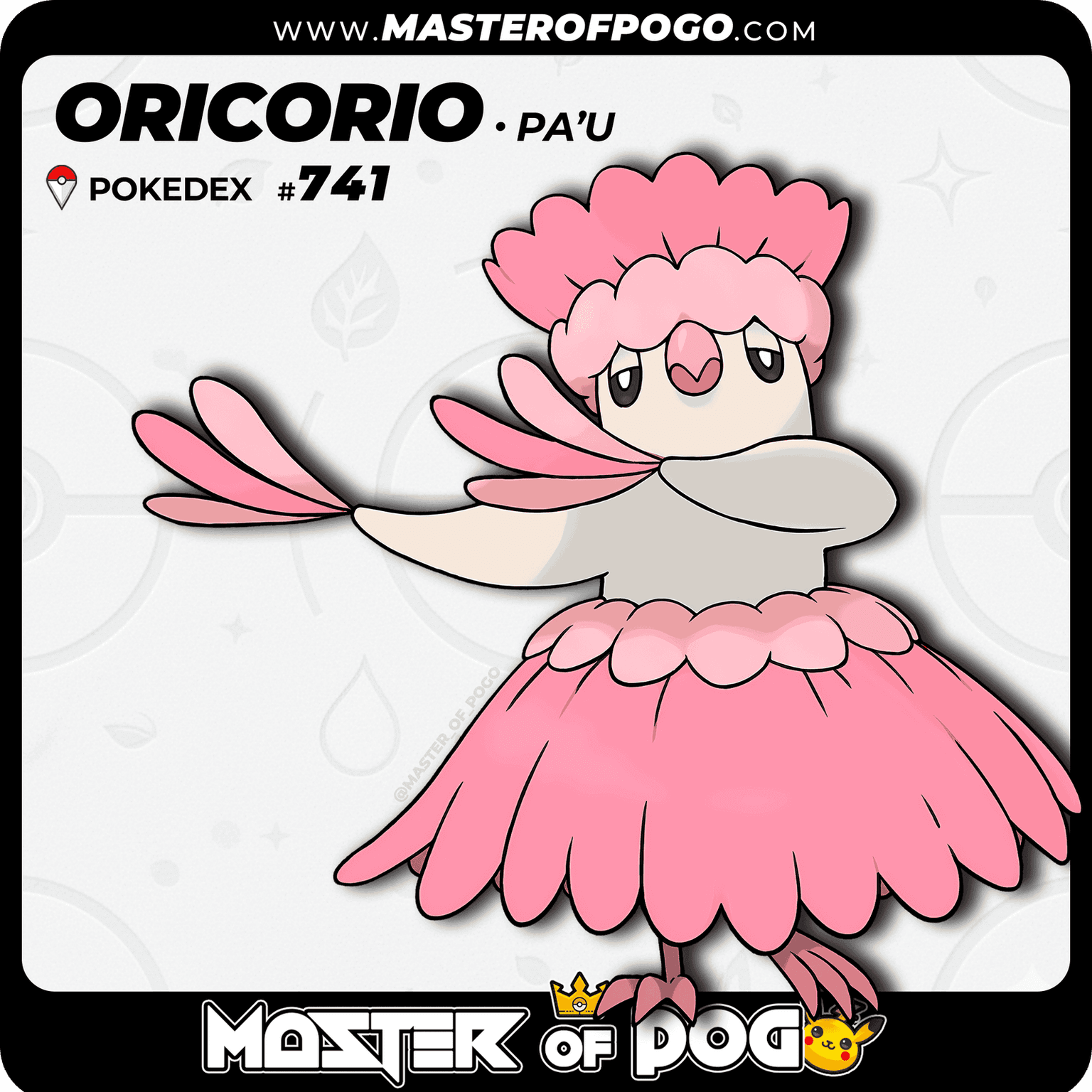 #741 - Pa'u ORICORIO — alternate view