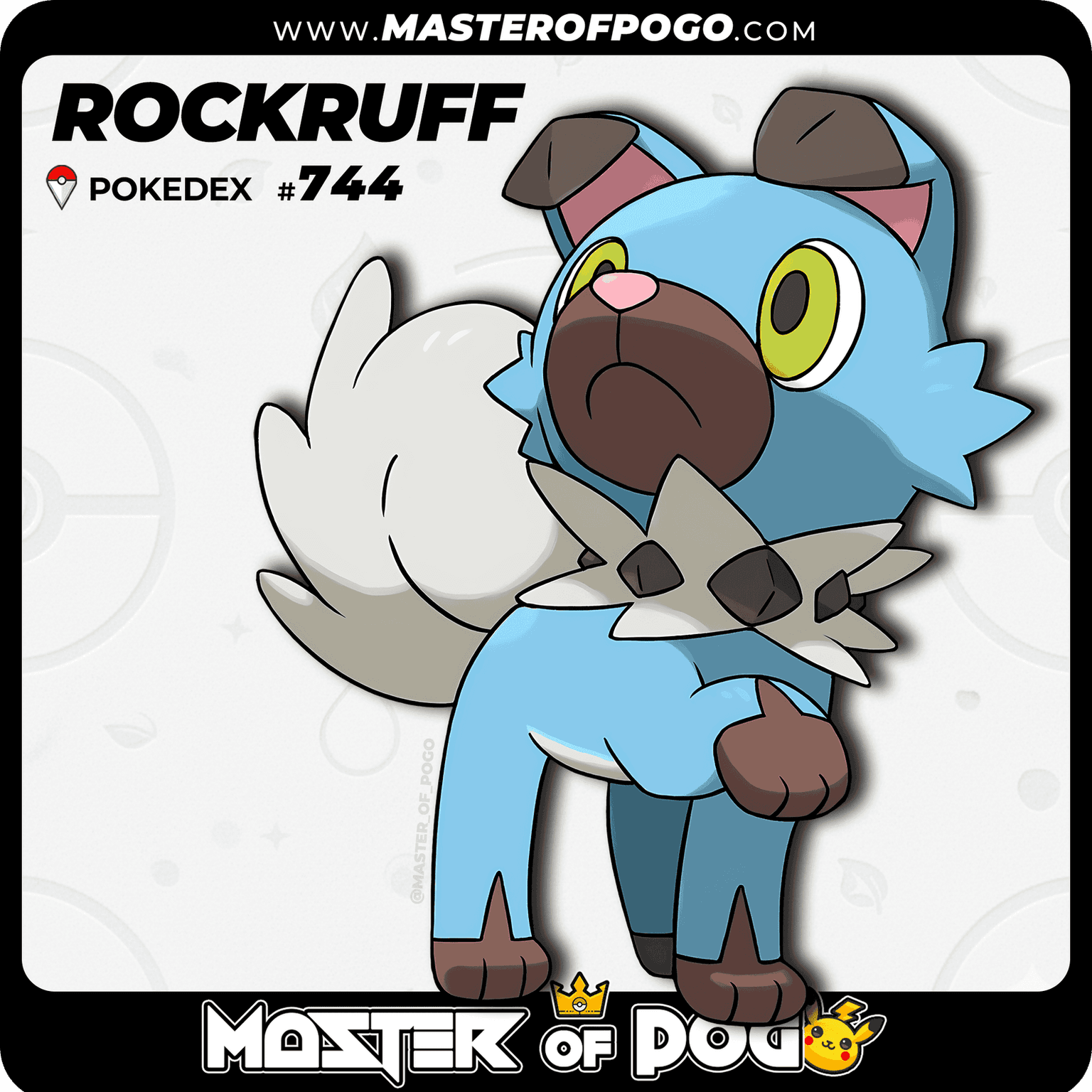 #744 - ROCKRUFF — alternate view