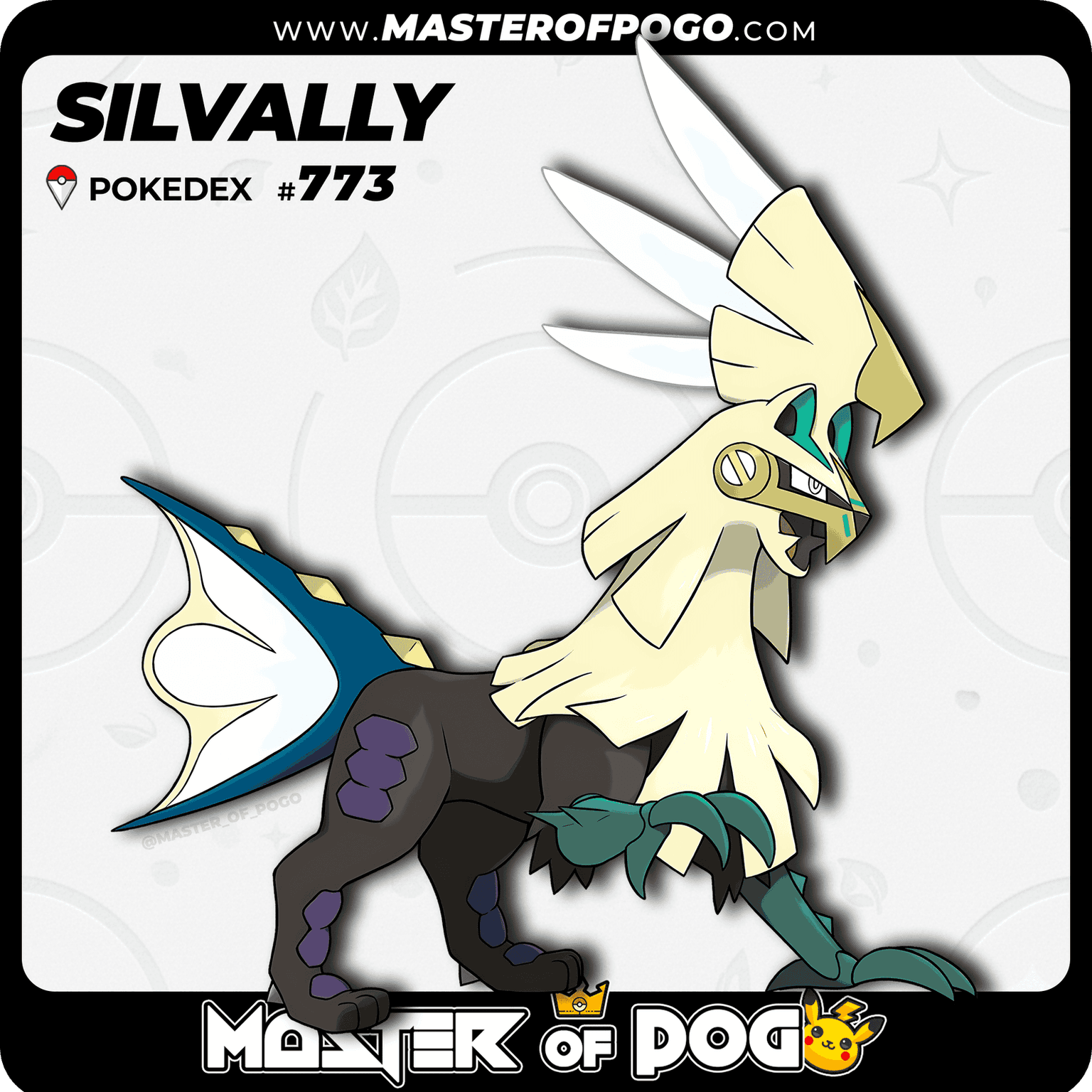 #773 - SILVALLY — alternate view