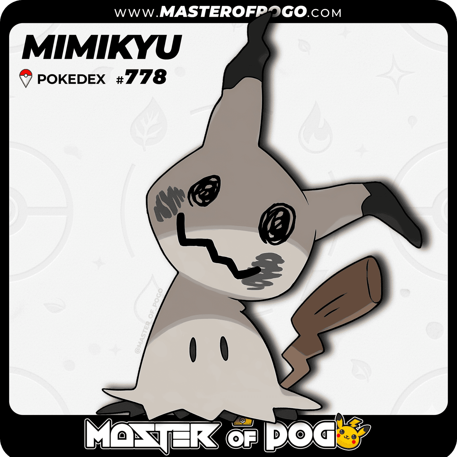 #778 - MIMIKYU — alternate view