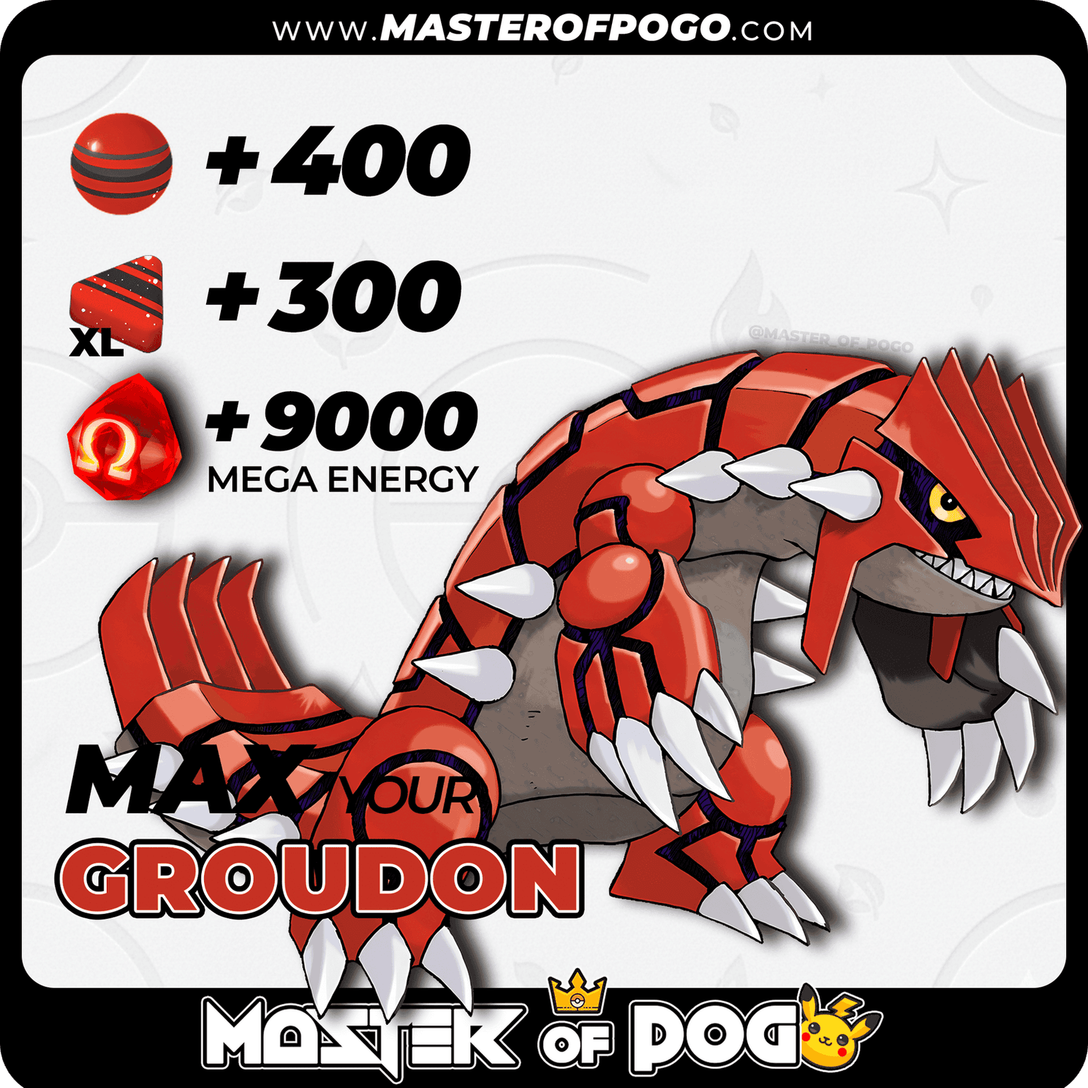 #383 - GROUDON · 🍬