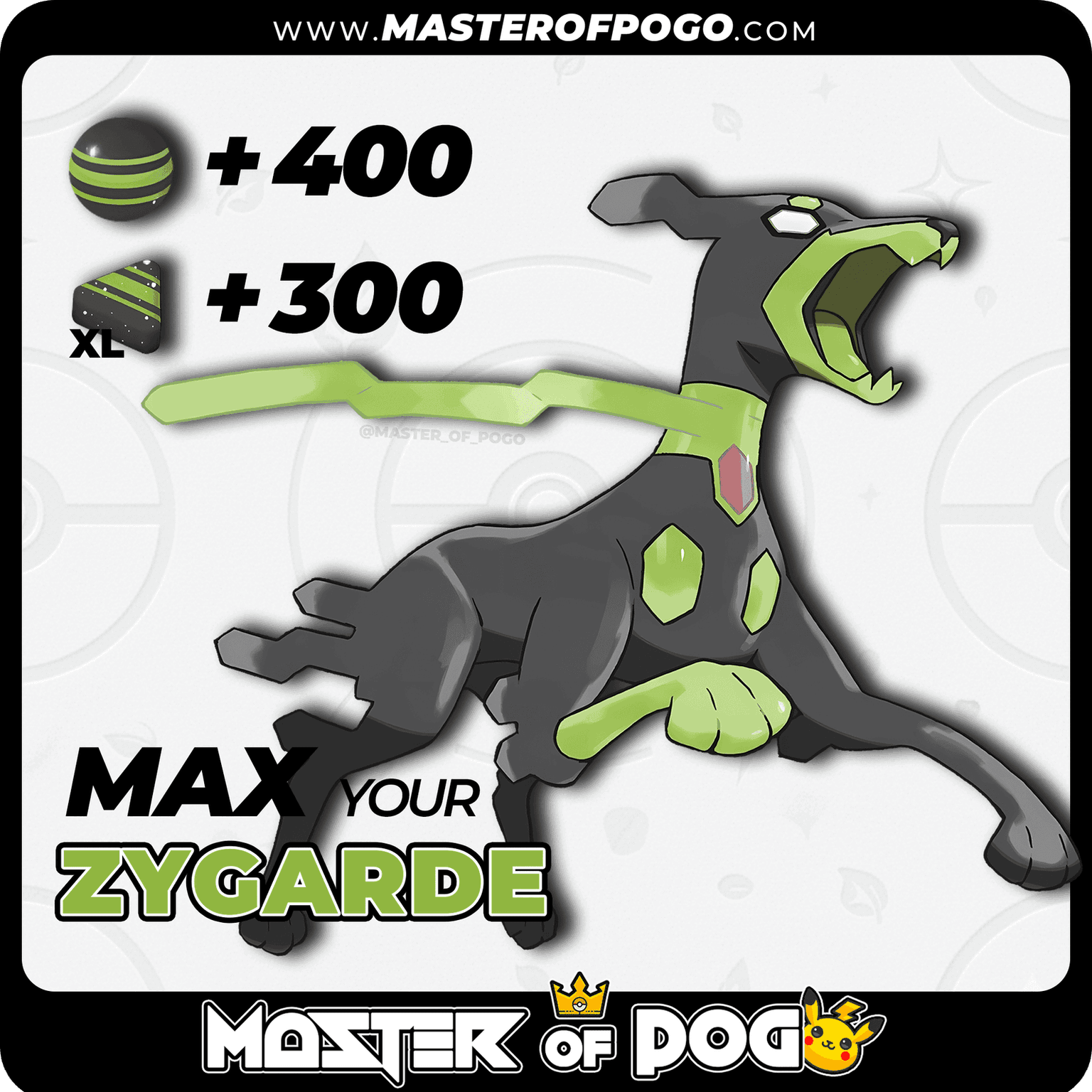 #718 - ZYGARDE 10% · 🍬