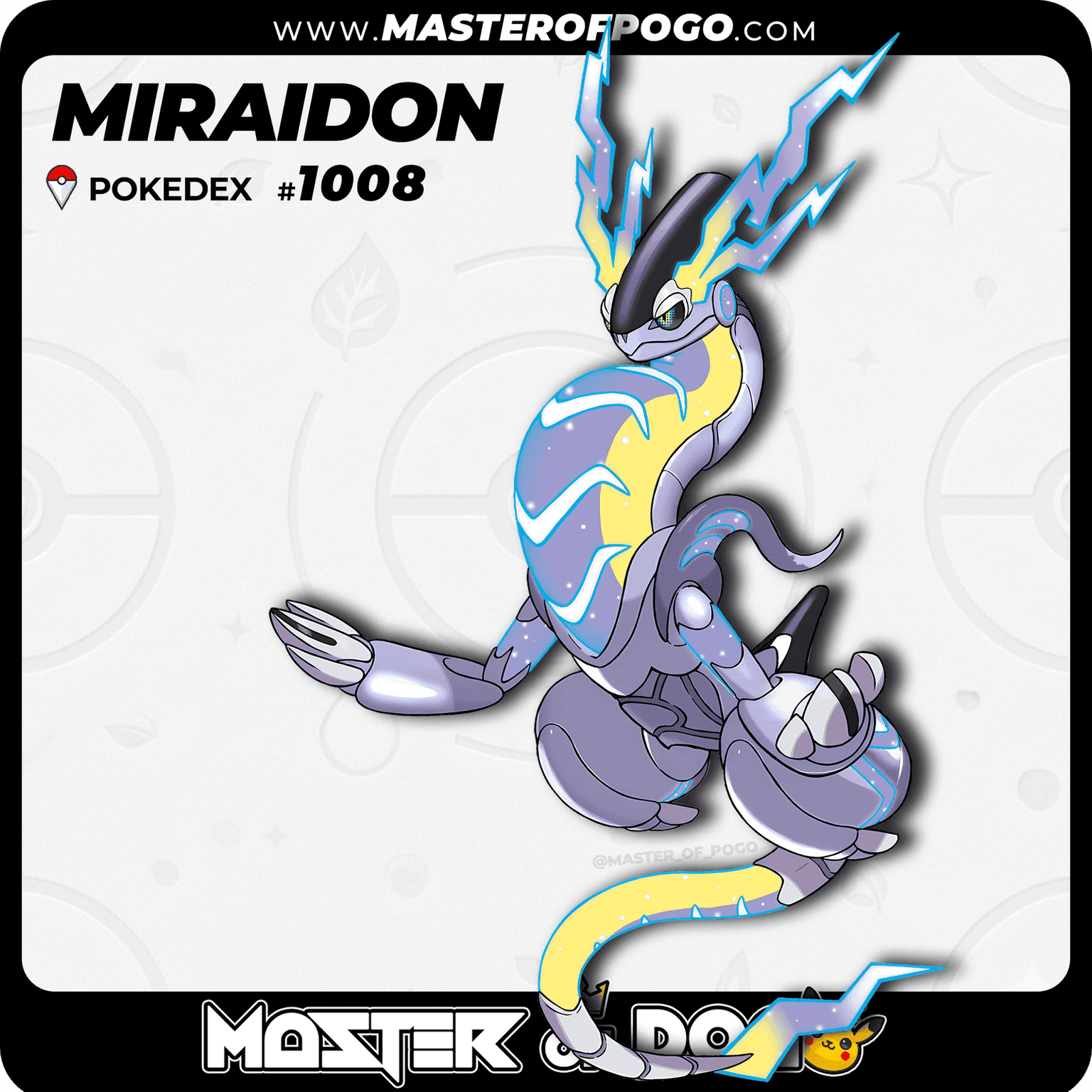 #1008 - MIRAIDON — alternate view
