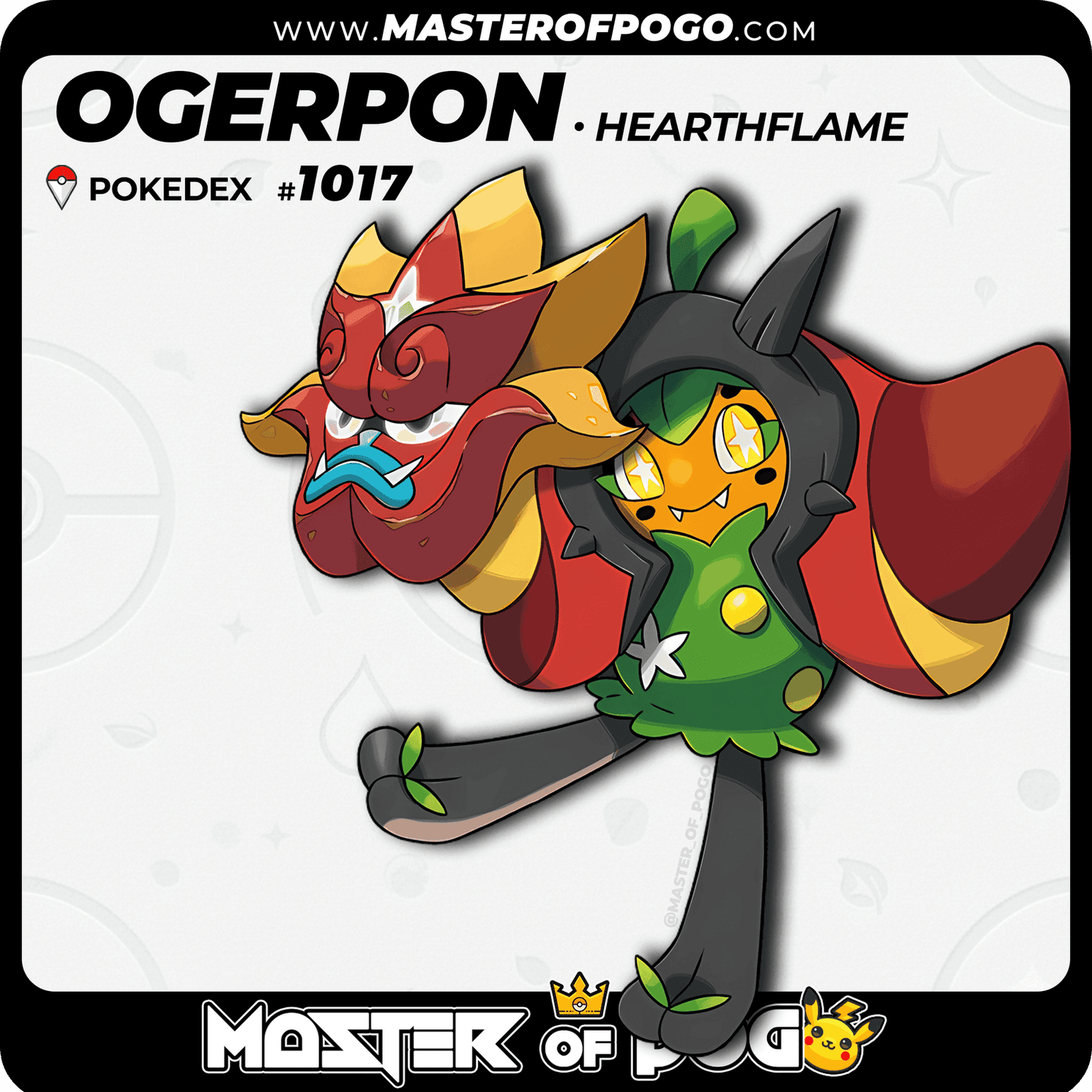 #1017 - Hearthflame OGERPON
