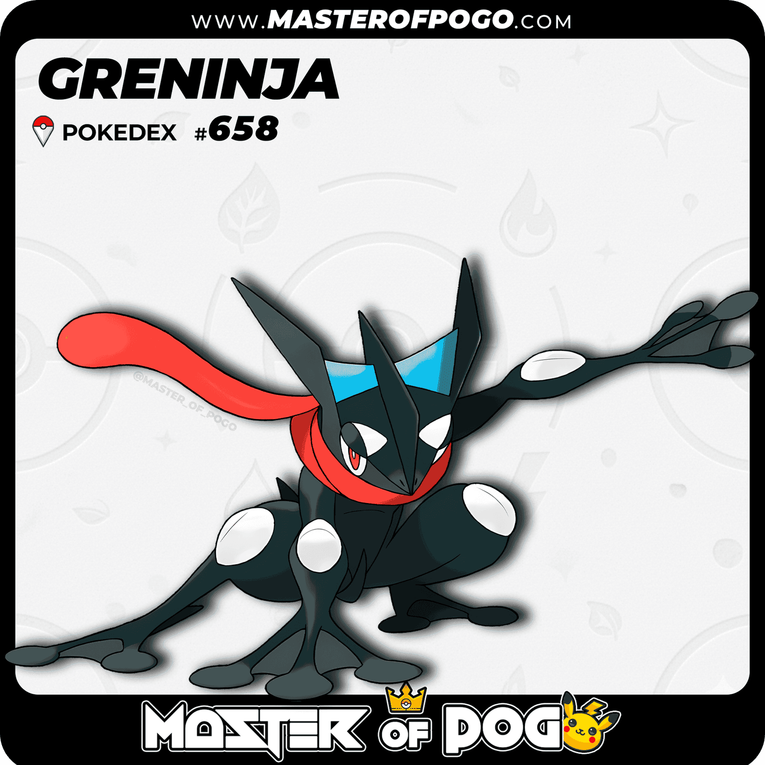 #658 - GRENINJA — alternate view