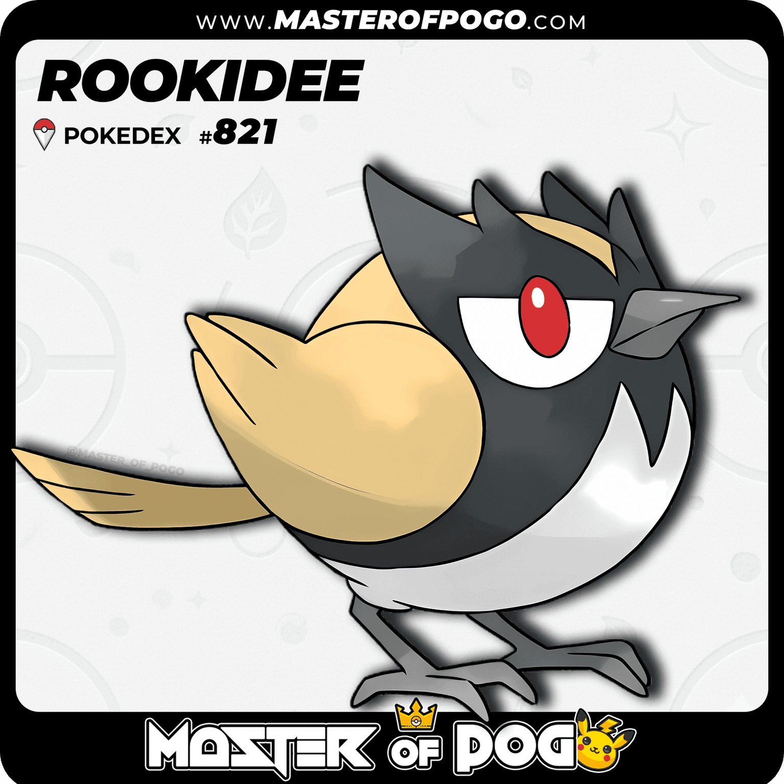 #821 - ROOKIDEE — alternate view