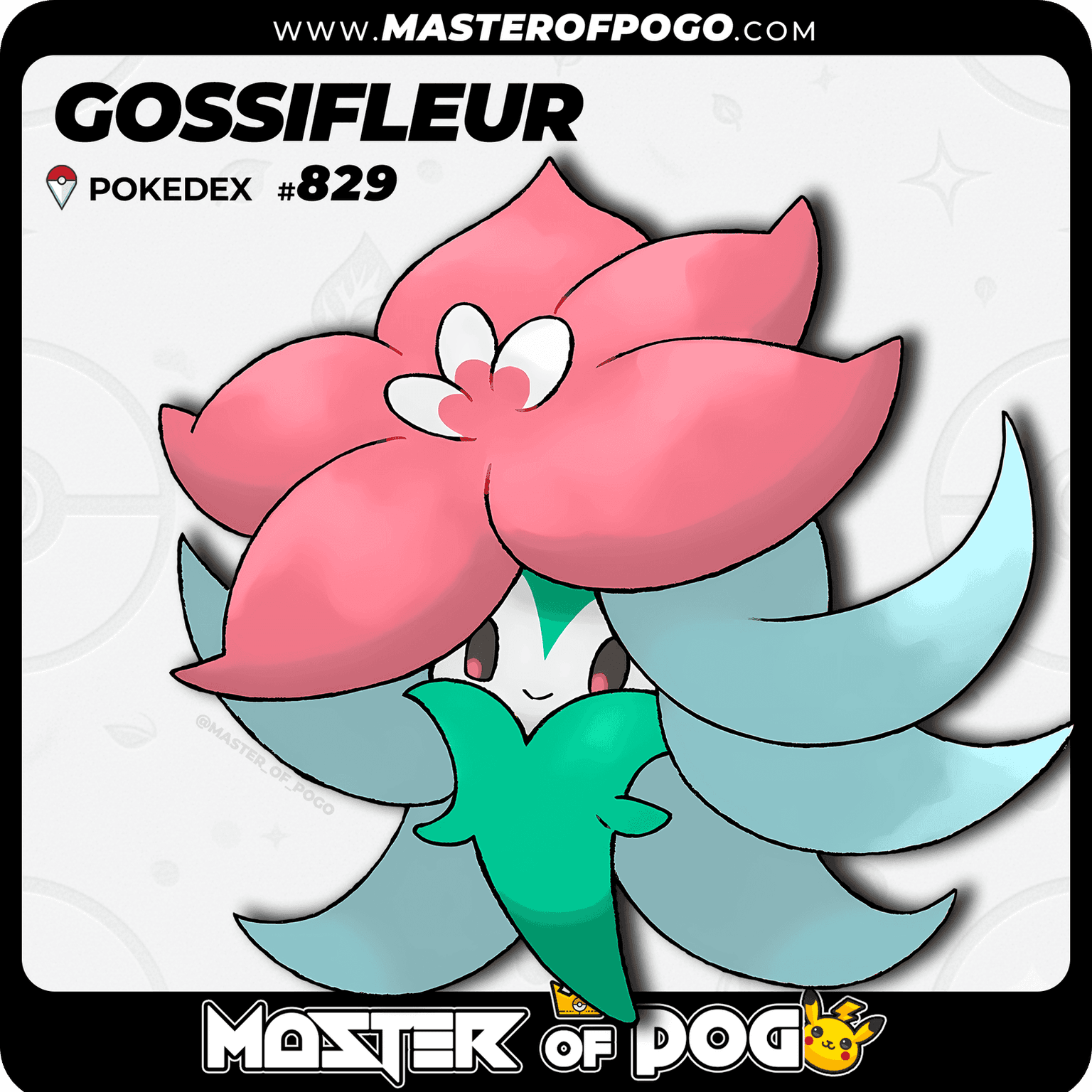 #829 - GOSSIFLEUR — alternate view