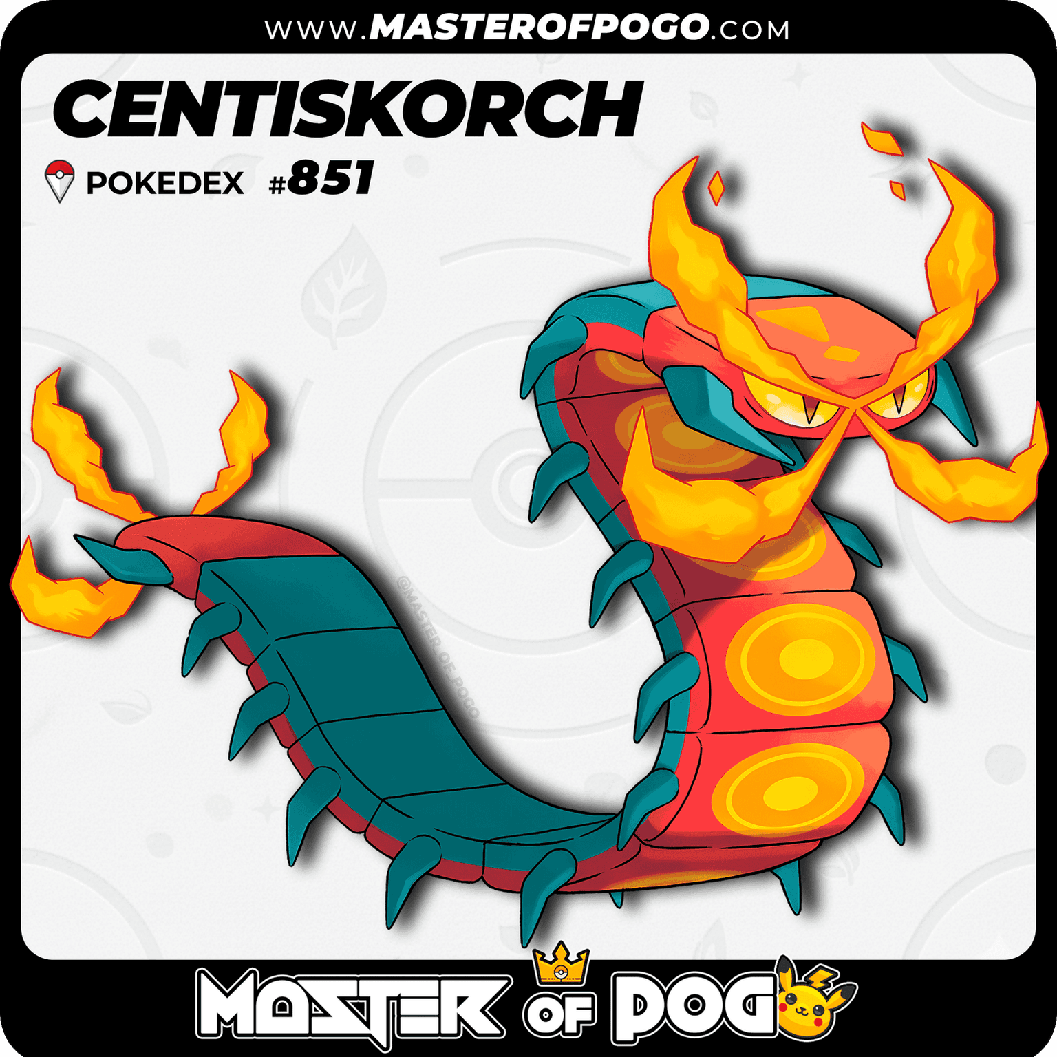 #851 - CENTISKORCH — alternate view
