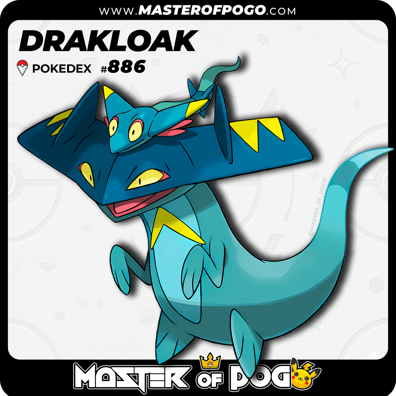 #886 - DRAKLOAK — alternate view