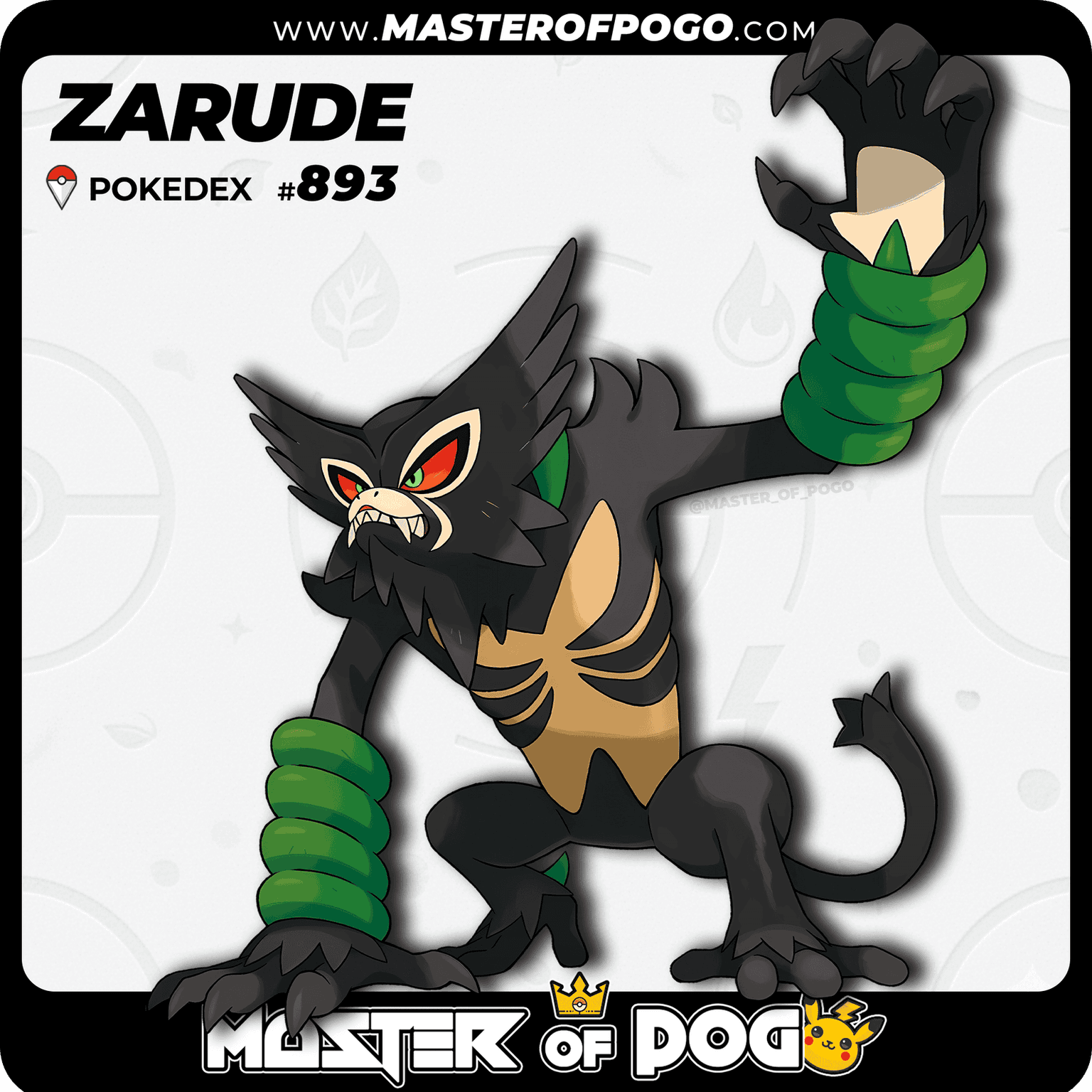 #893 - ZARUDE — alternate view