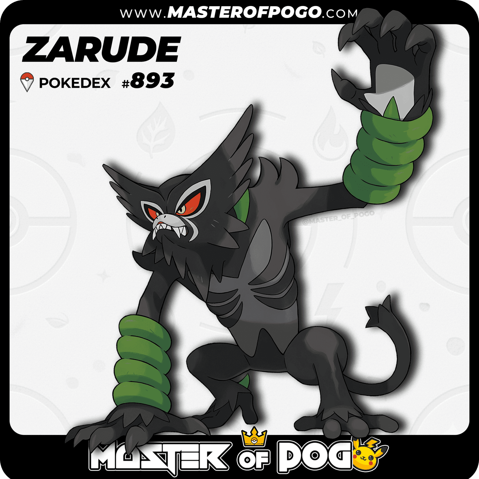 #893 - ZARUDE