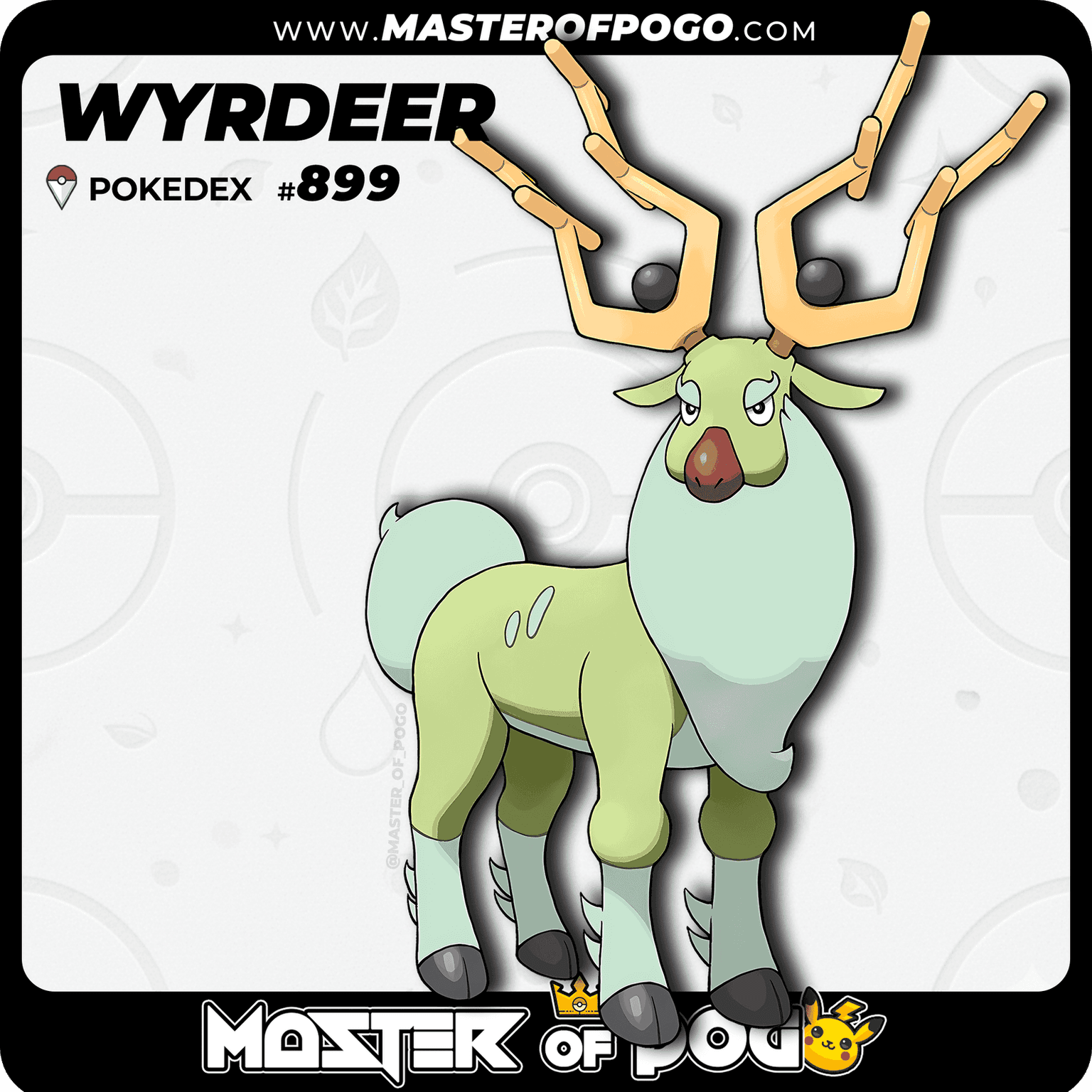 #899 - WYRDEER — alternate view