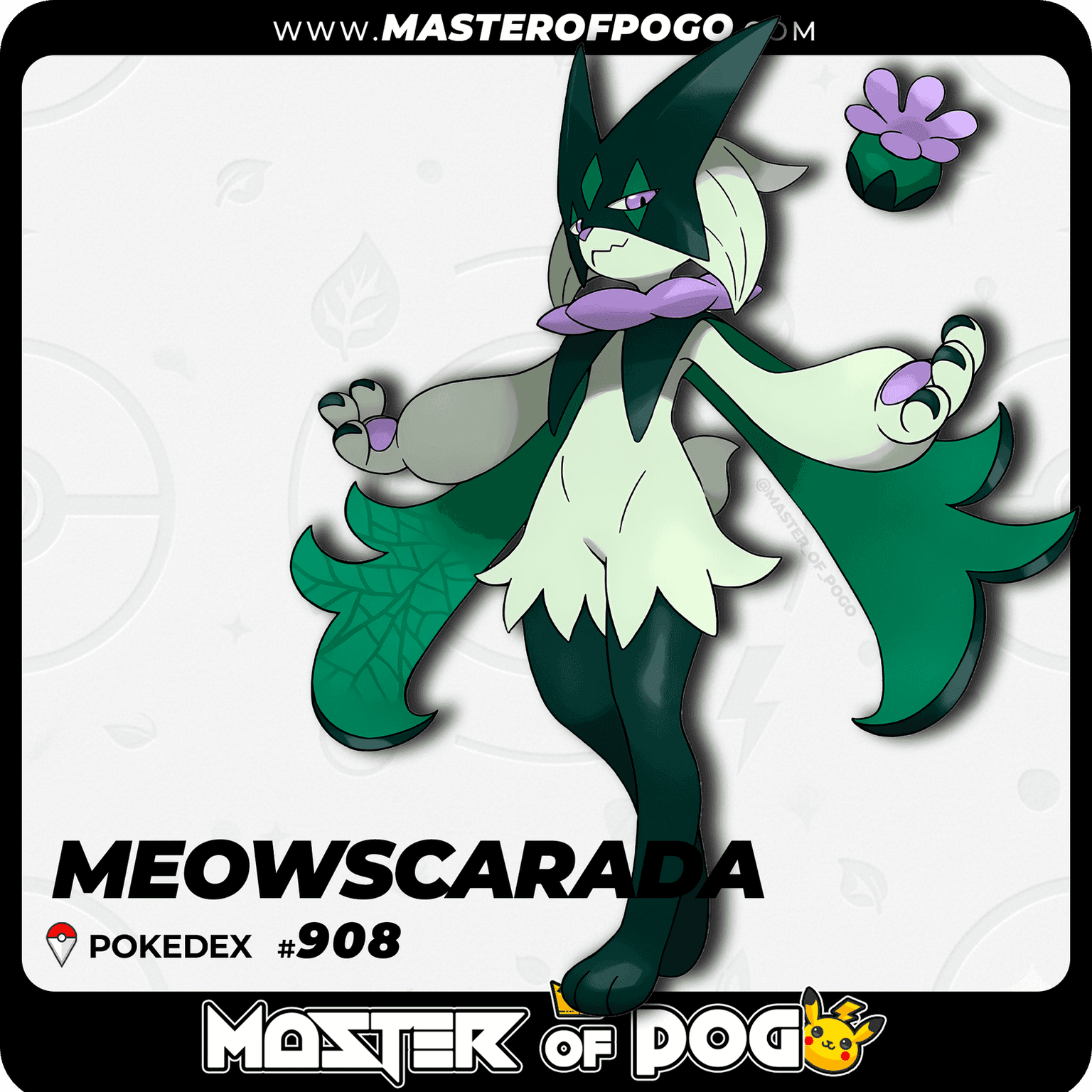 #908 - MEOWSCARADA — alternate view