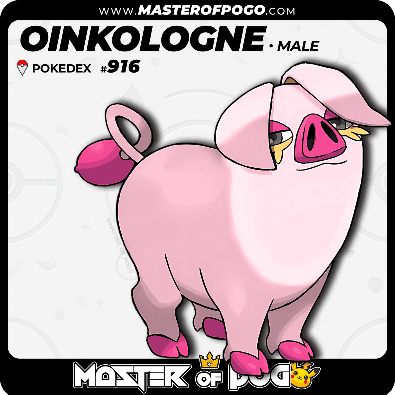#916 - Male OINKOLOGNE — alternate view