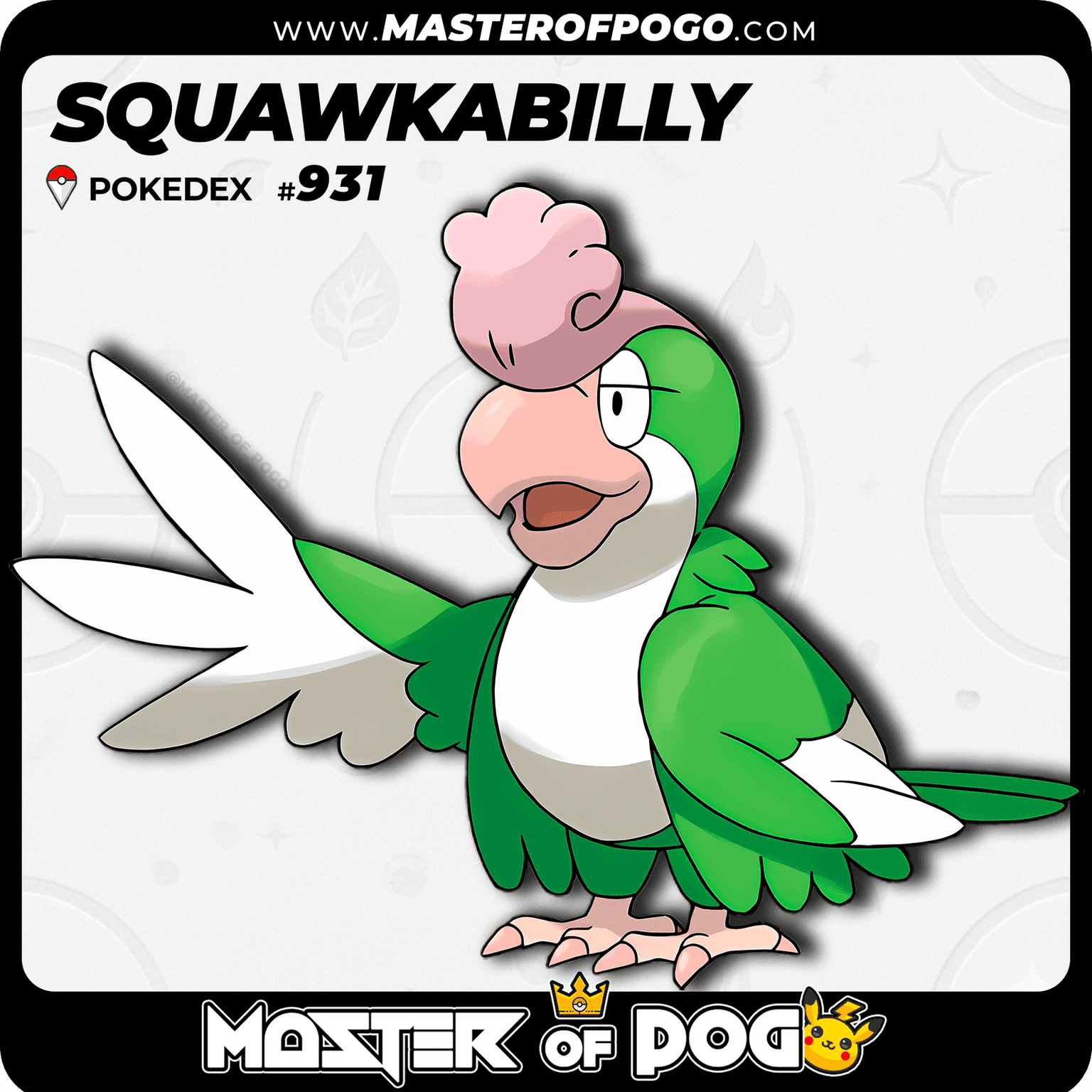 #931 - SQUAWKABILLY — alternate view