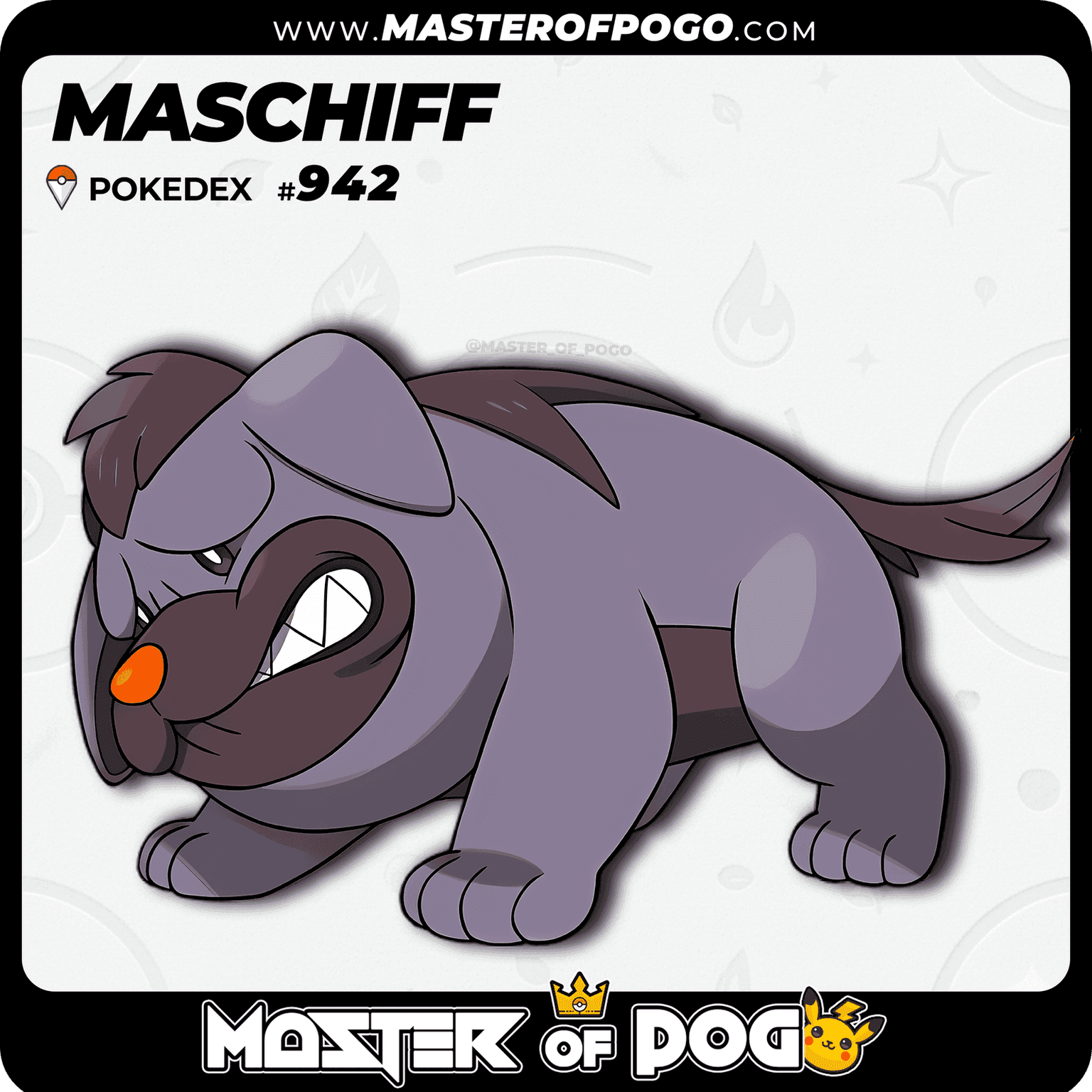 #942 - MASCHIFF — alternate view