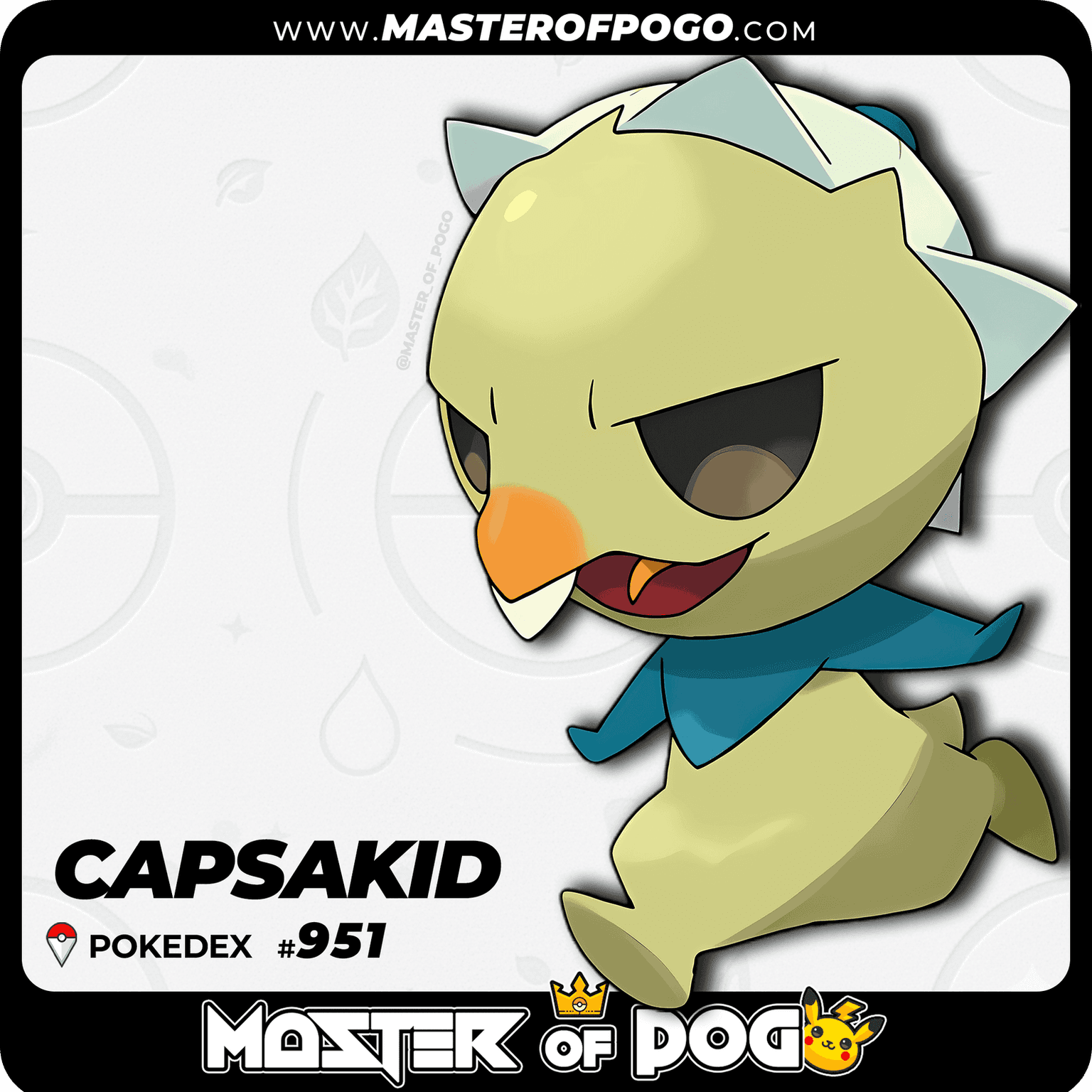 #951 - CAPSAKID — alternate view