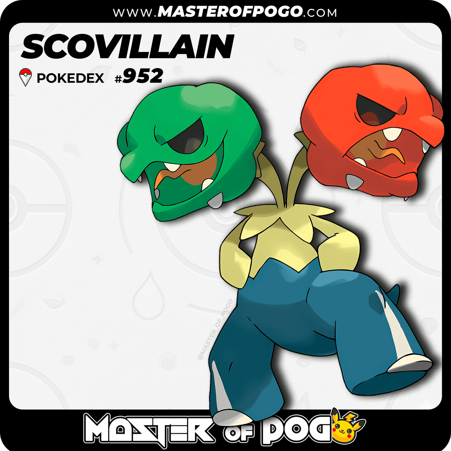 #952 - SCOVILLAIN — alternate view