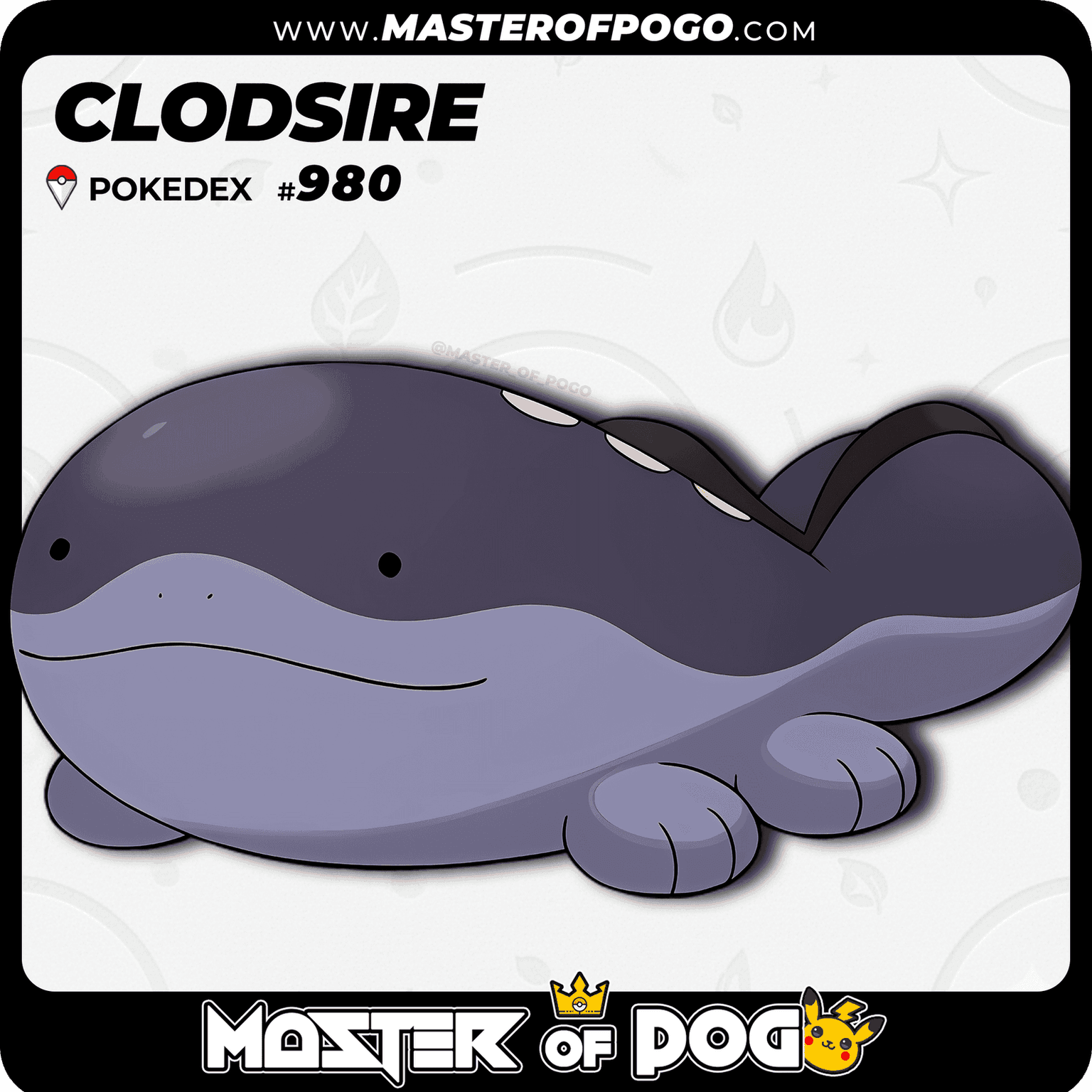 #980 - CLODSIRE — alternate view