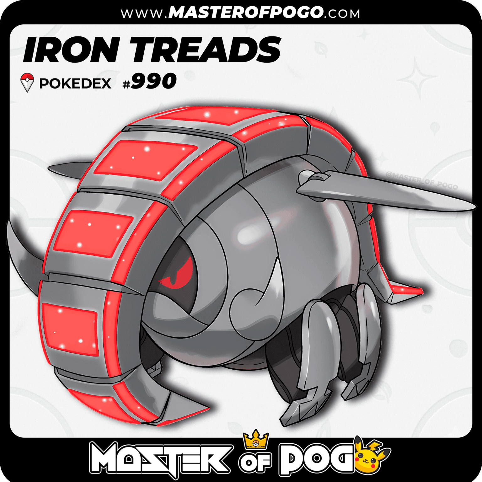 #990 - IRON TREADS — alternate view